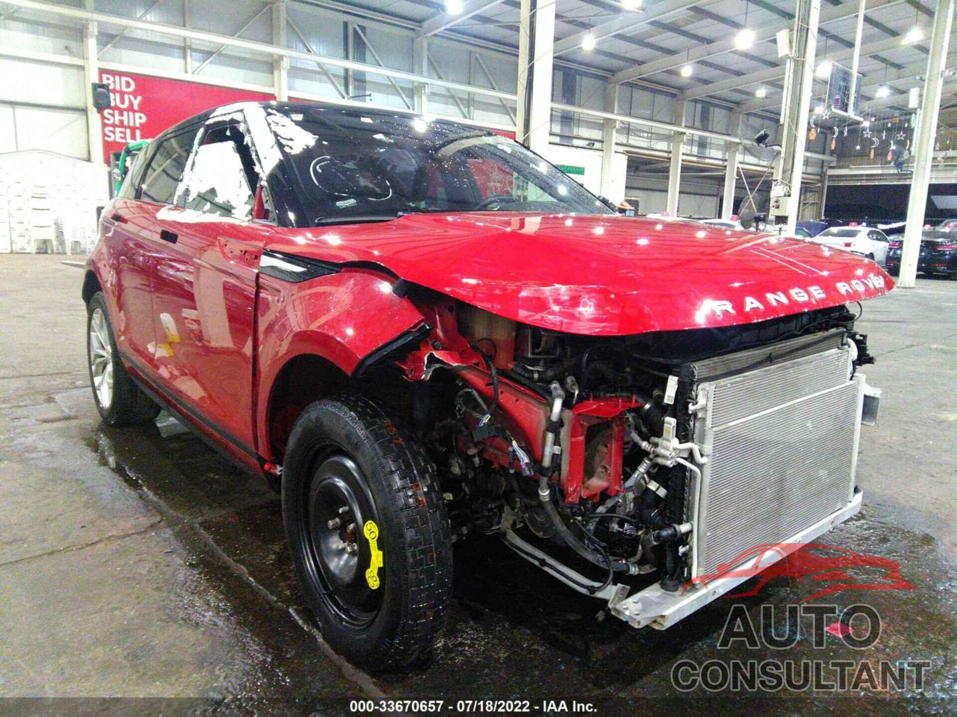 LAND ROVER RANGE ROVER EVOQUE 2020 - 00LZP2FX2LH028920