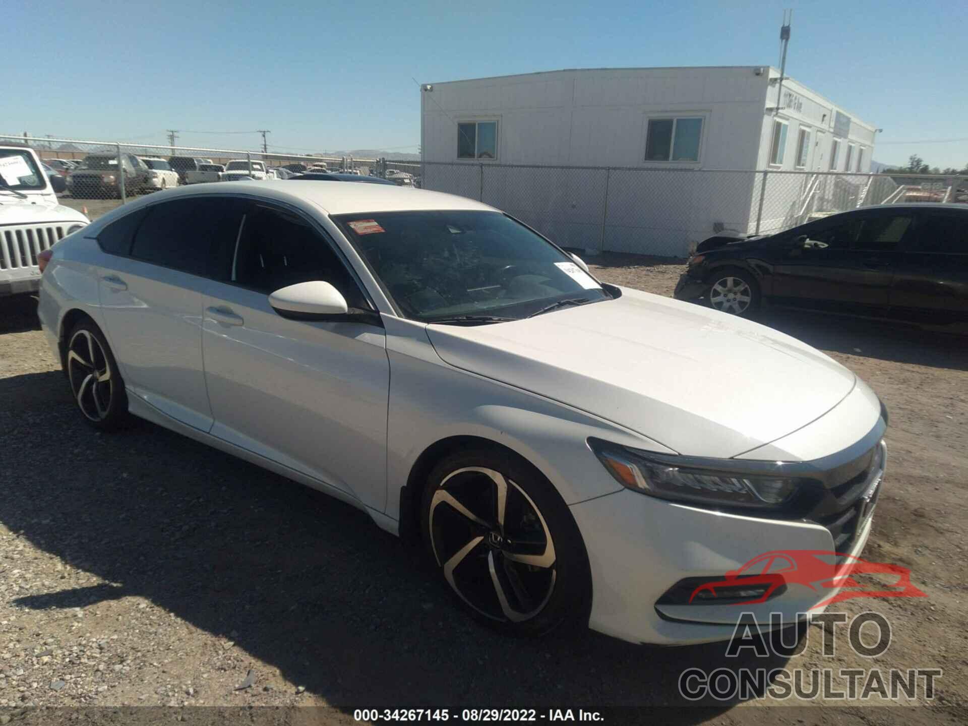 HONDA ACCORD SEDAN 2018 - 1HGCV1F3XJA147798