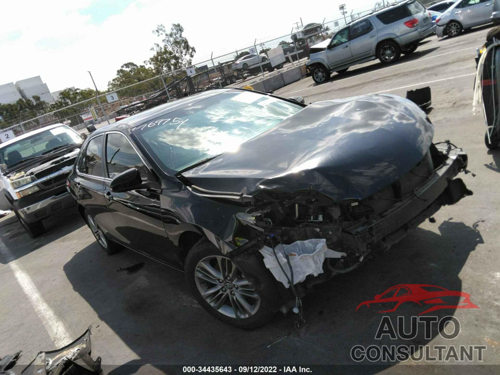 TOYOTA CAMRY 2017 - 4T1BF1FK8HU450422