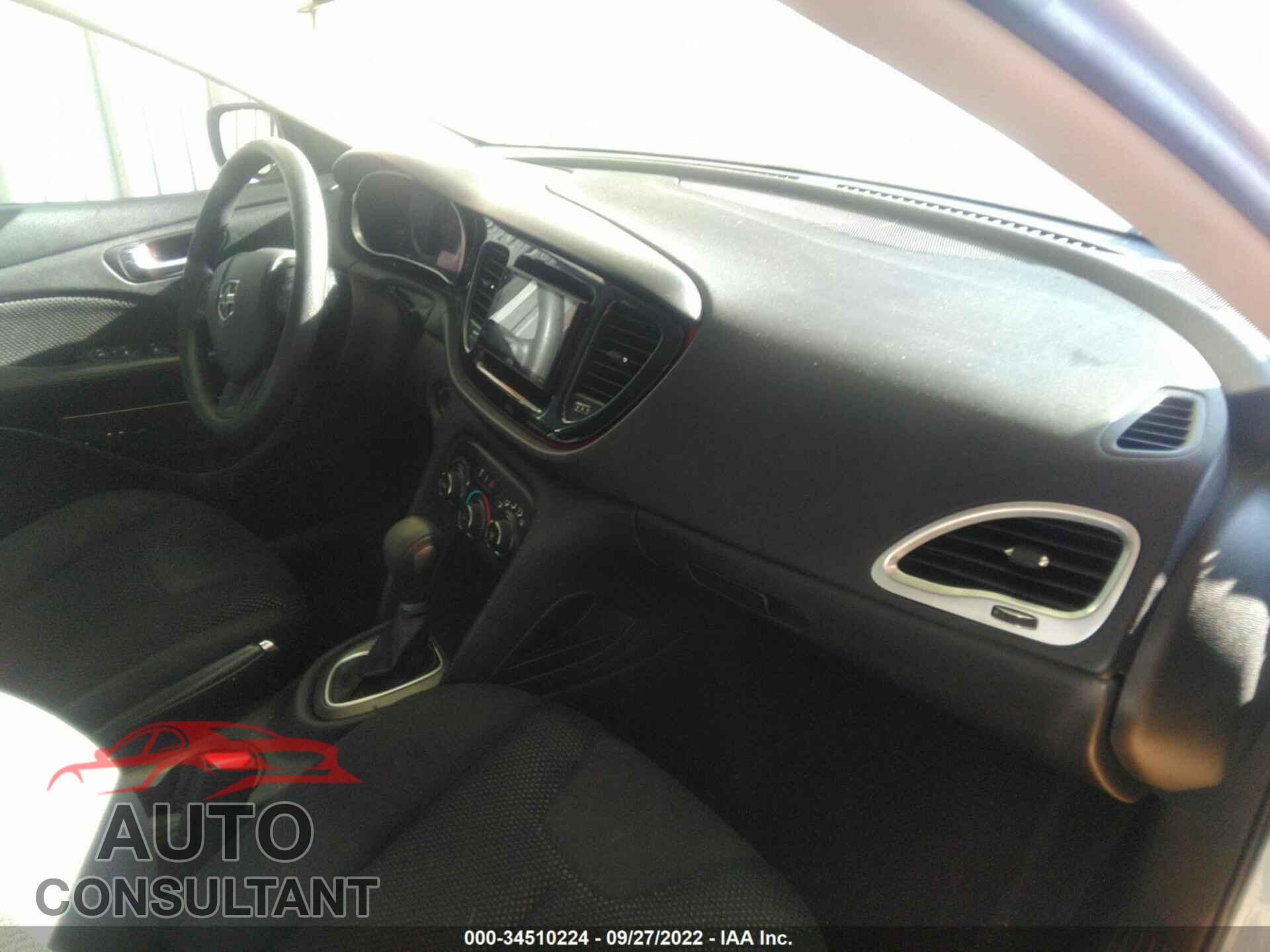 DODGE DART 2016 - 1C3CDFAA3GD504481