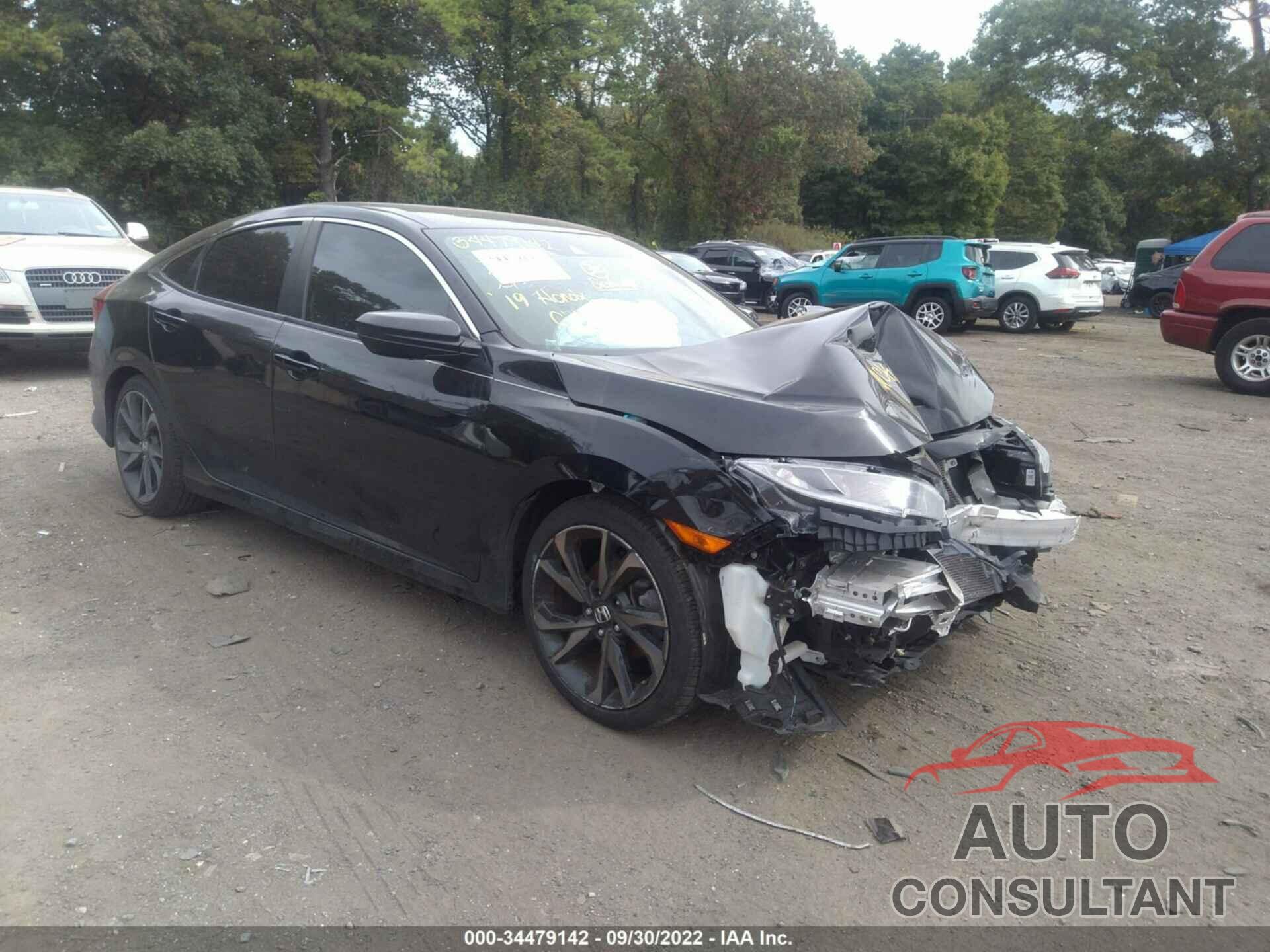 HONDA CIVIC 2019 - 2HGFC2F84KH589628