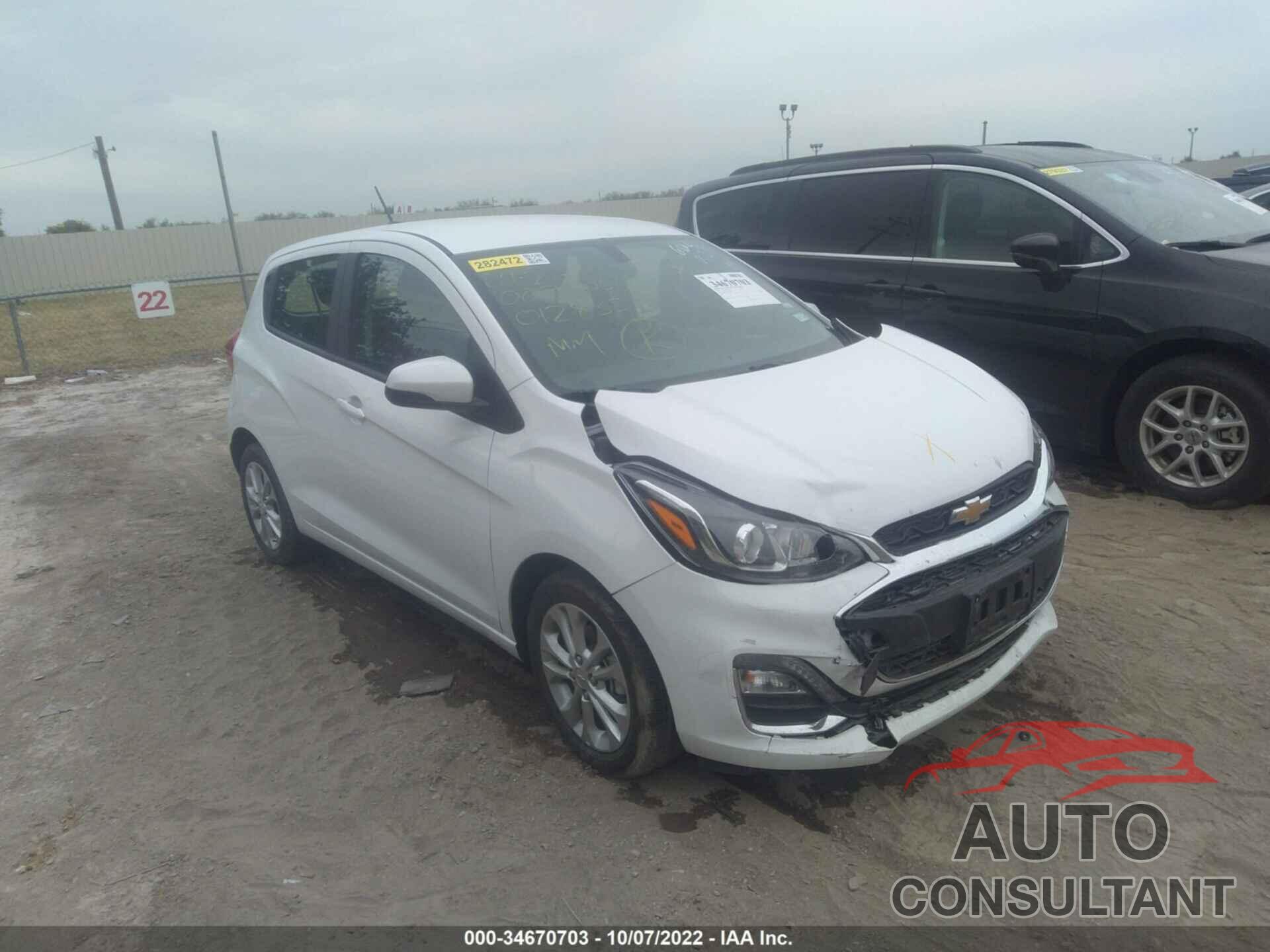 CHEVROLET SPARK 2022 - KL8CD6SA9NC012835