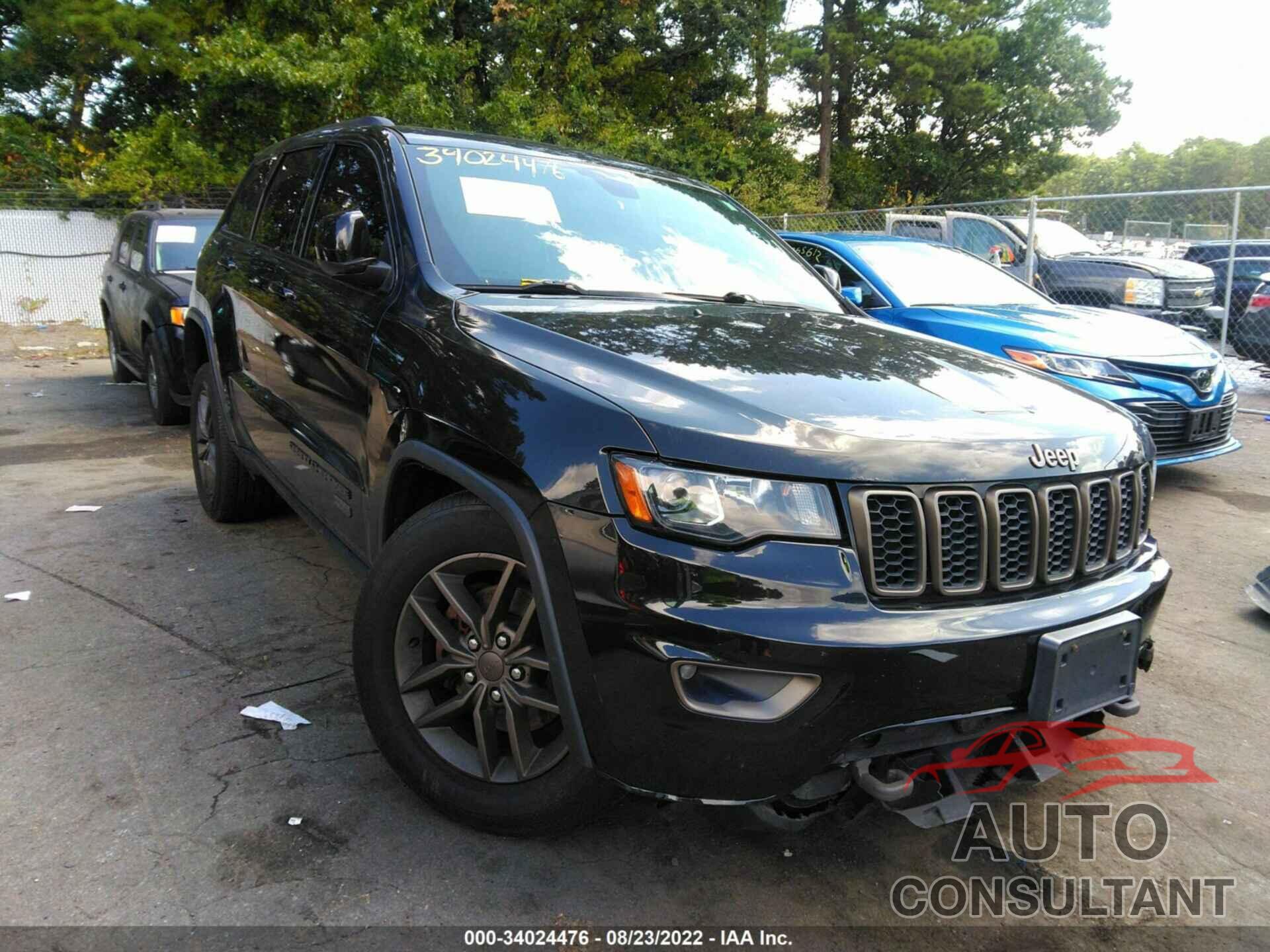 JEEP GRAND CHEROKEE 2016 - 1C4RJFAG1GC359871