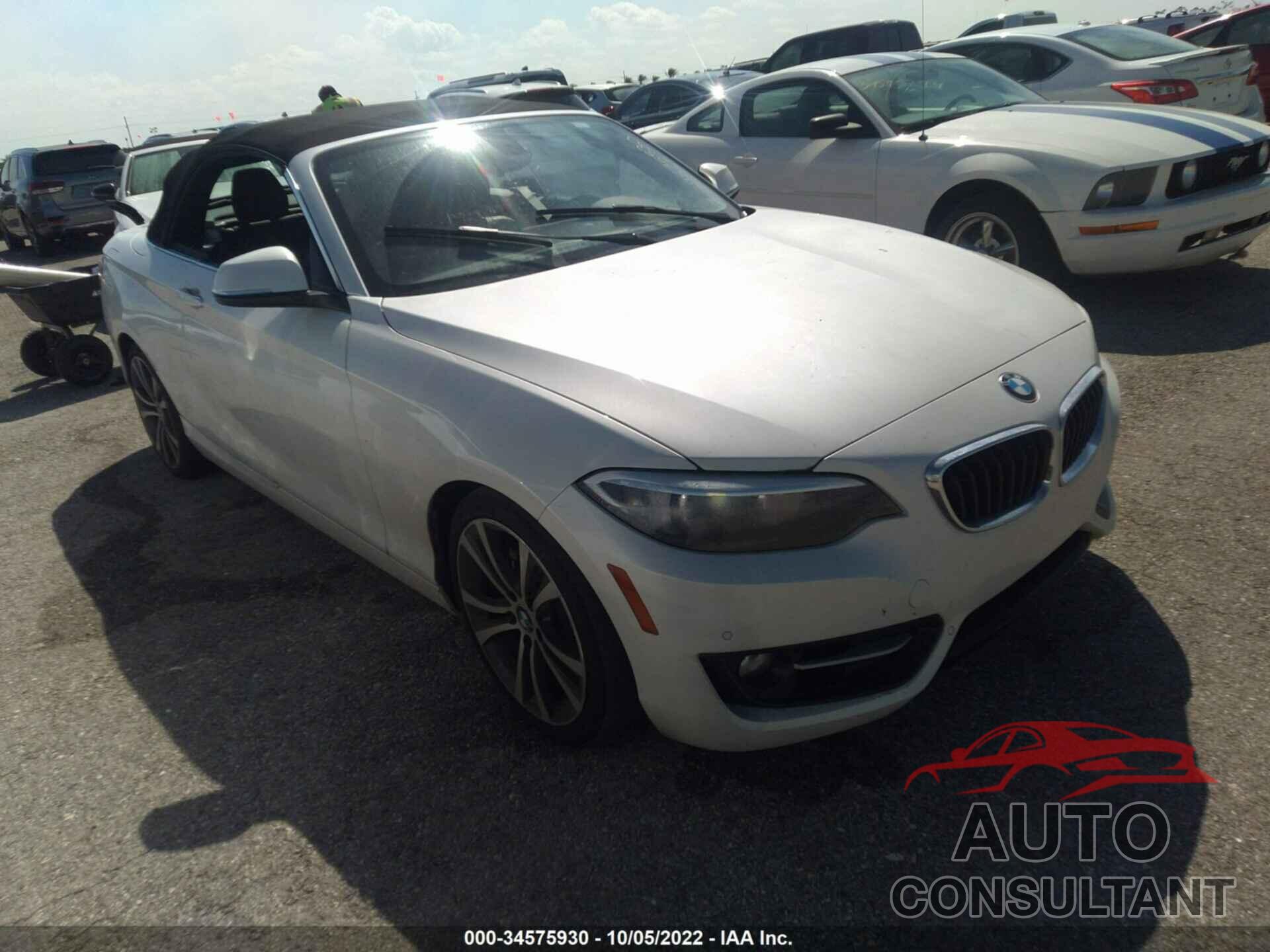 BMW 2 SERIES 2016 - WBA1K9C59GV710082