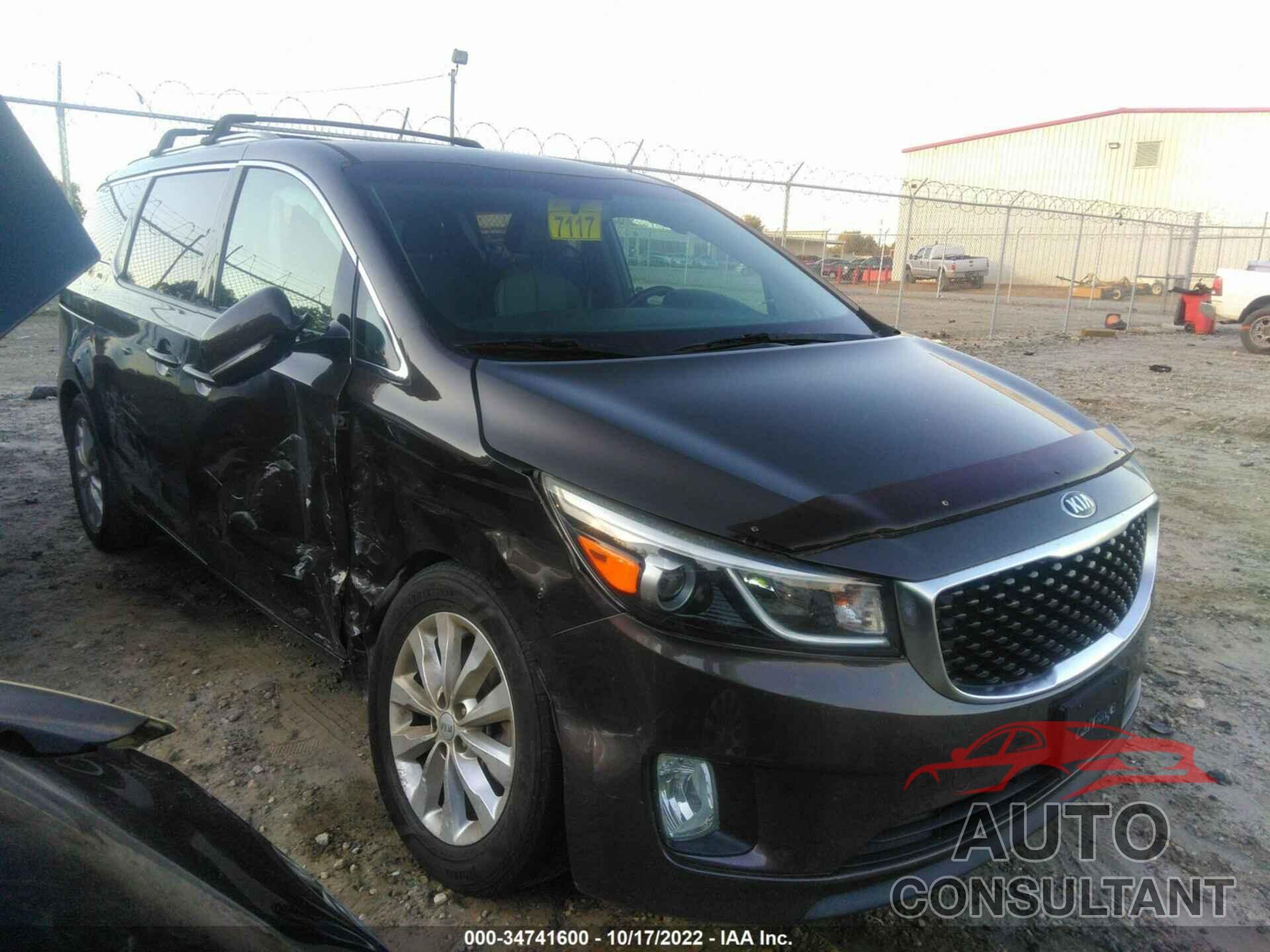 KIA SEDONA 2016 - KNDMC5C15G6137291