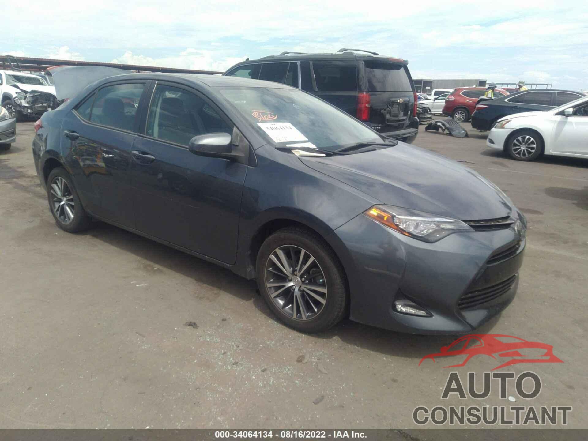 TOYOTA COROLLA 2017 - 2T1BURHE8HC814738