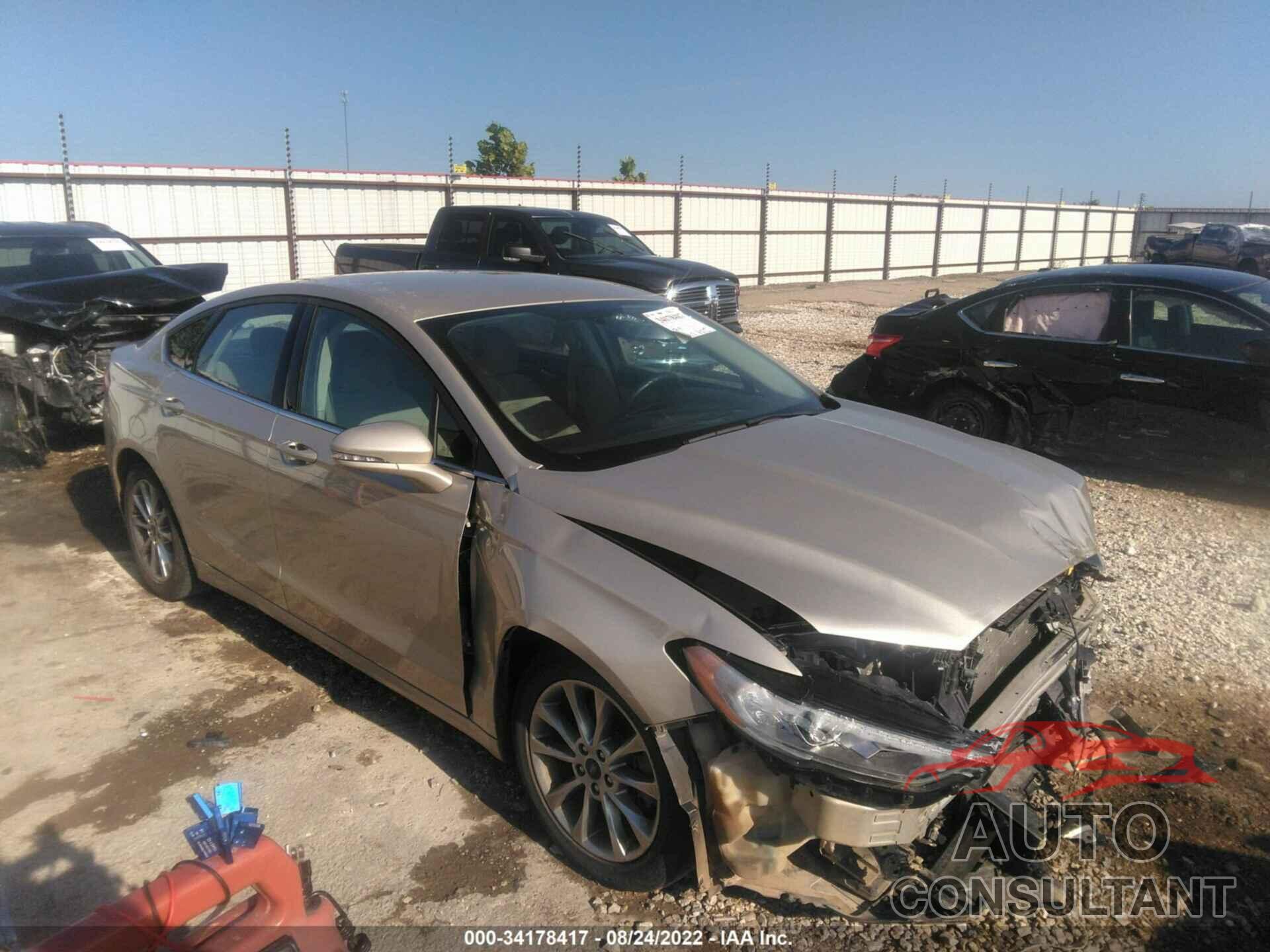 FORD FUSION 2017 - 3FA6P0HD2HR244375
