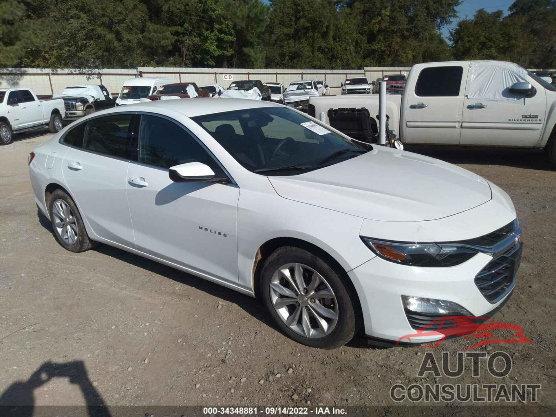 CHEVROLET MALIBU 2021 - 1G1ZD5ST7MF051314
