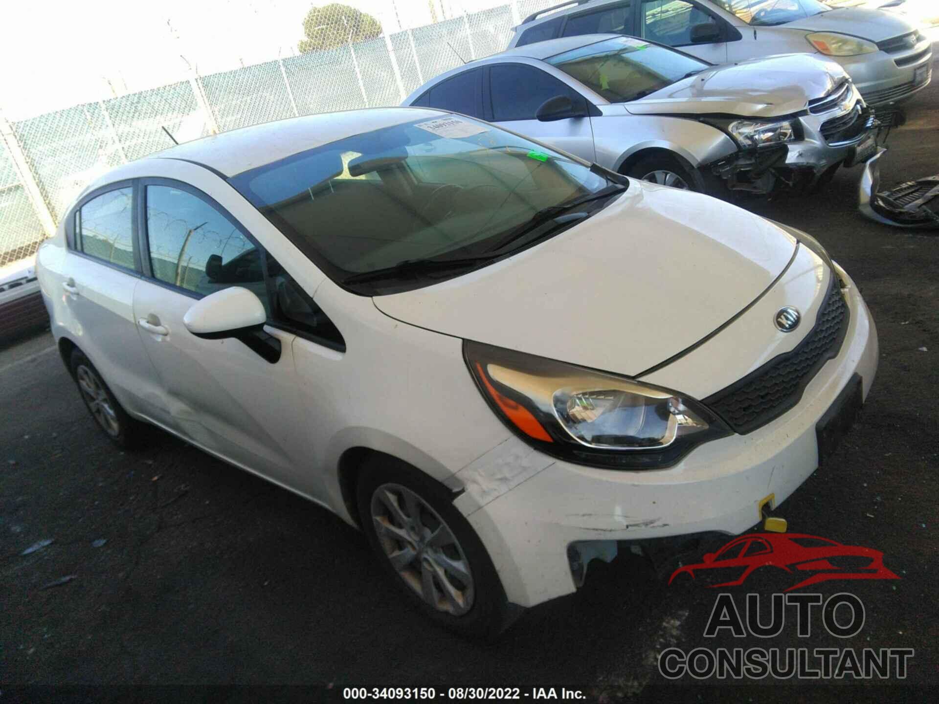 KIA RIO 2016 - KNADM4A34G6668541