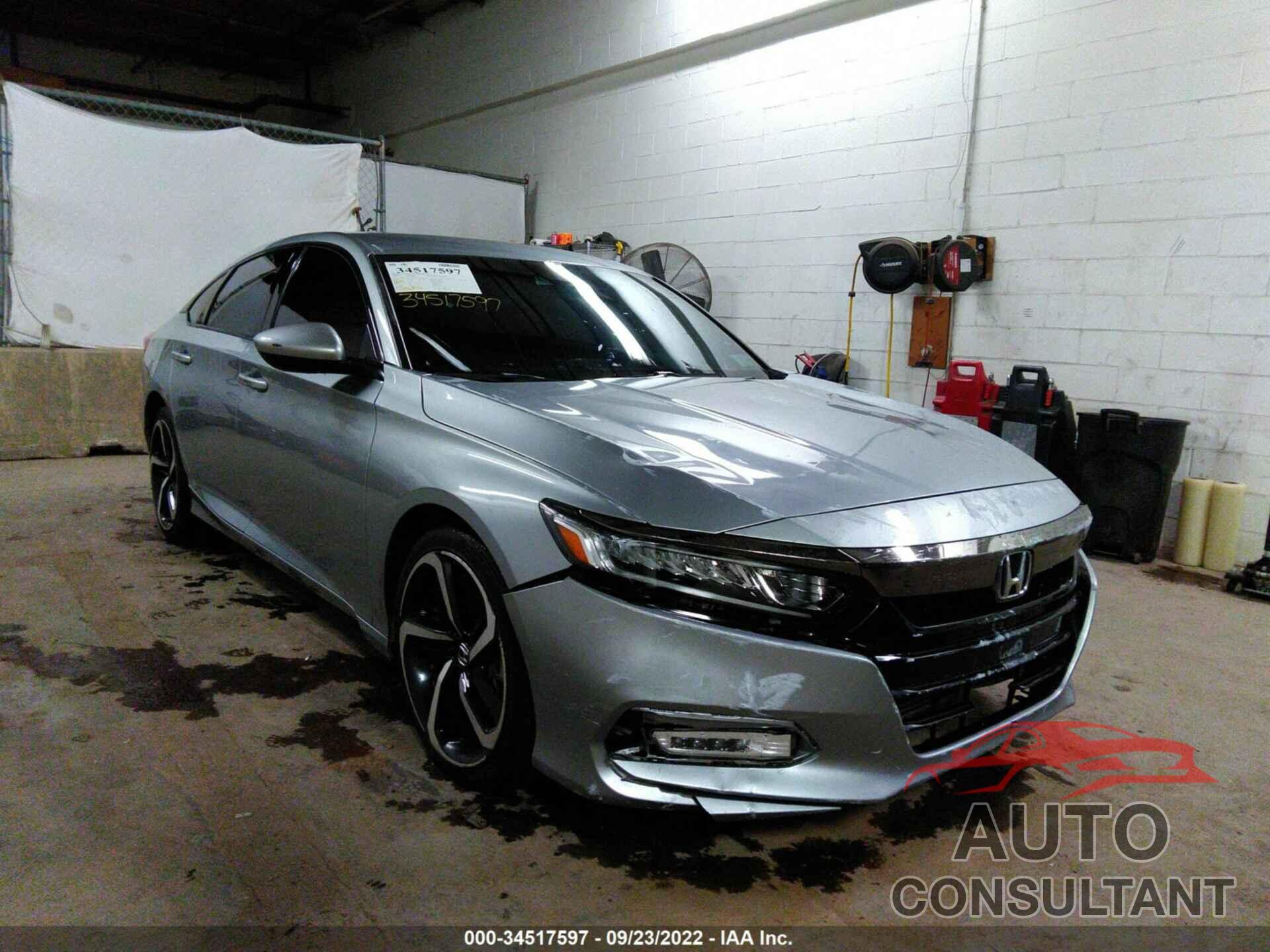 HONDA ACCORD SEDAN 2018 - 1HGCV1F34JA166606