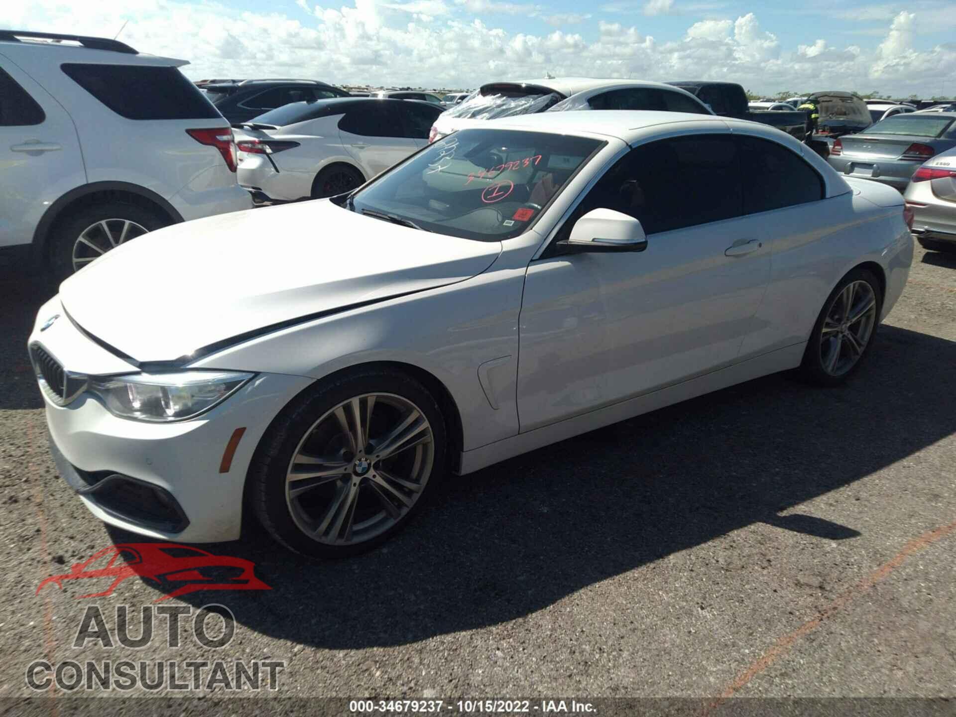 BMW 4 SERIES 2017 - WBA4U7C57H5D42632