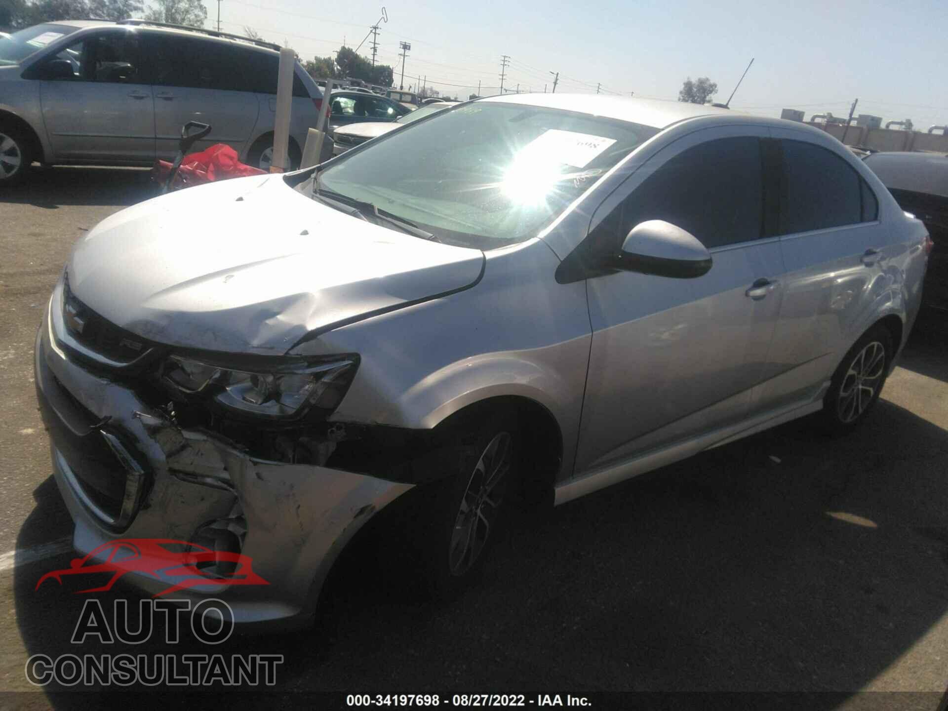 CHEVROLET SONIC 2017 - 1G1JD5SG6H4110726