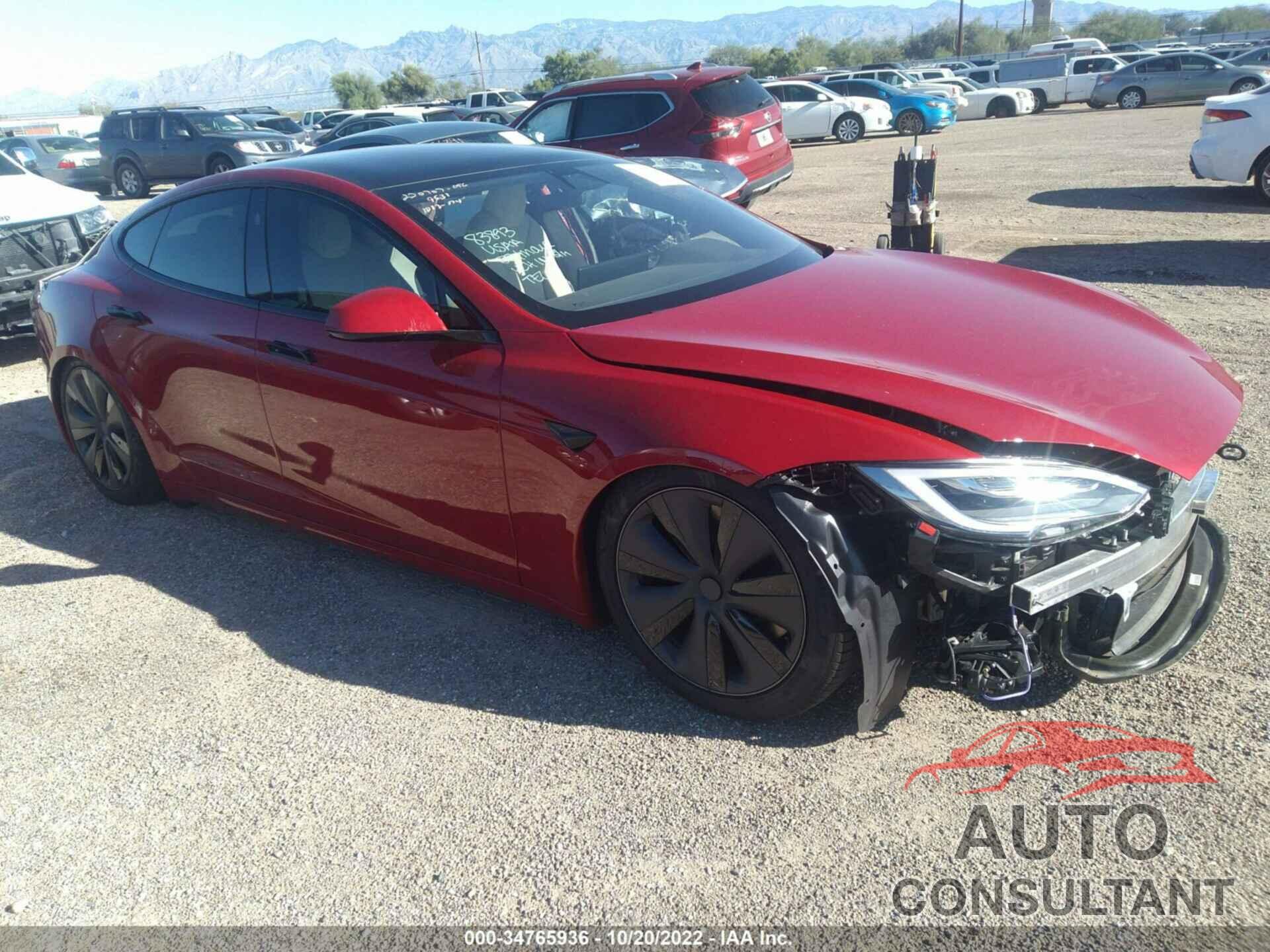 TESLA MODEL S 2022 - 5YJSA1E5XNF459531