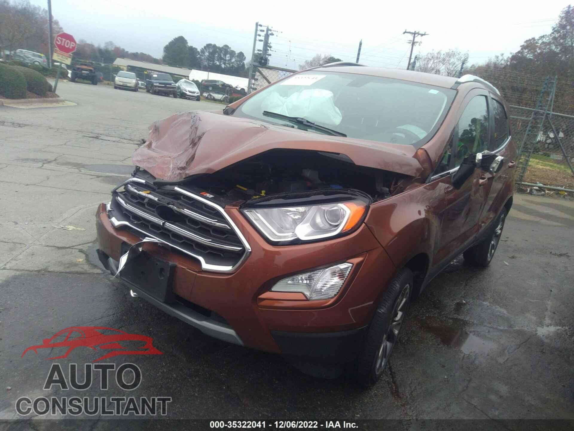 FORD ECOSPORT 2019 - MAJ6S3KL4KC273222