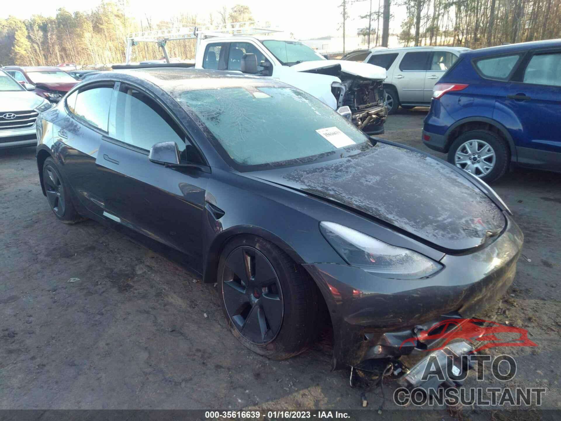 TESLA MODEL 3 2022 - 5YJ3E1EB5NF256545