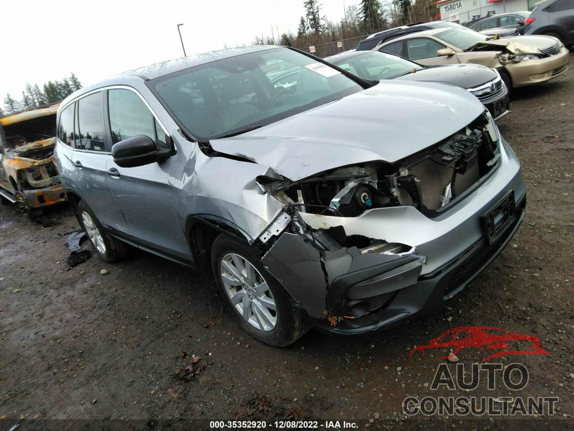 HONDA PILOT 2020 - 5FNYF6H1XLB020019
