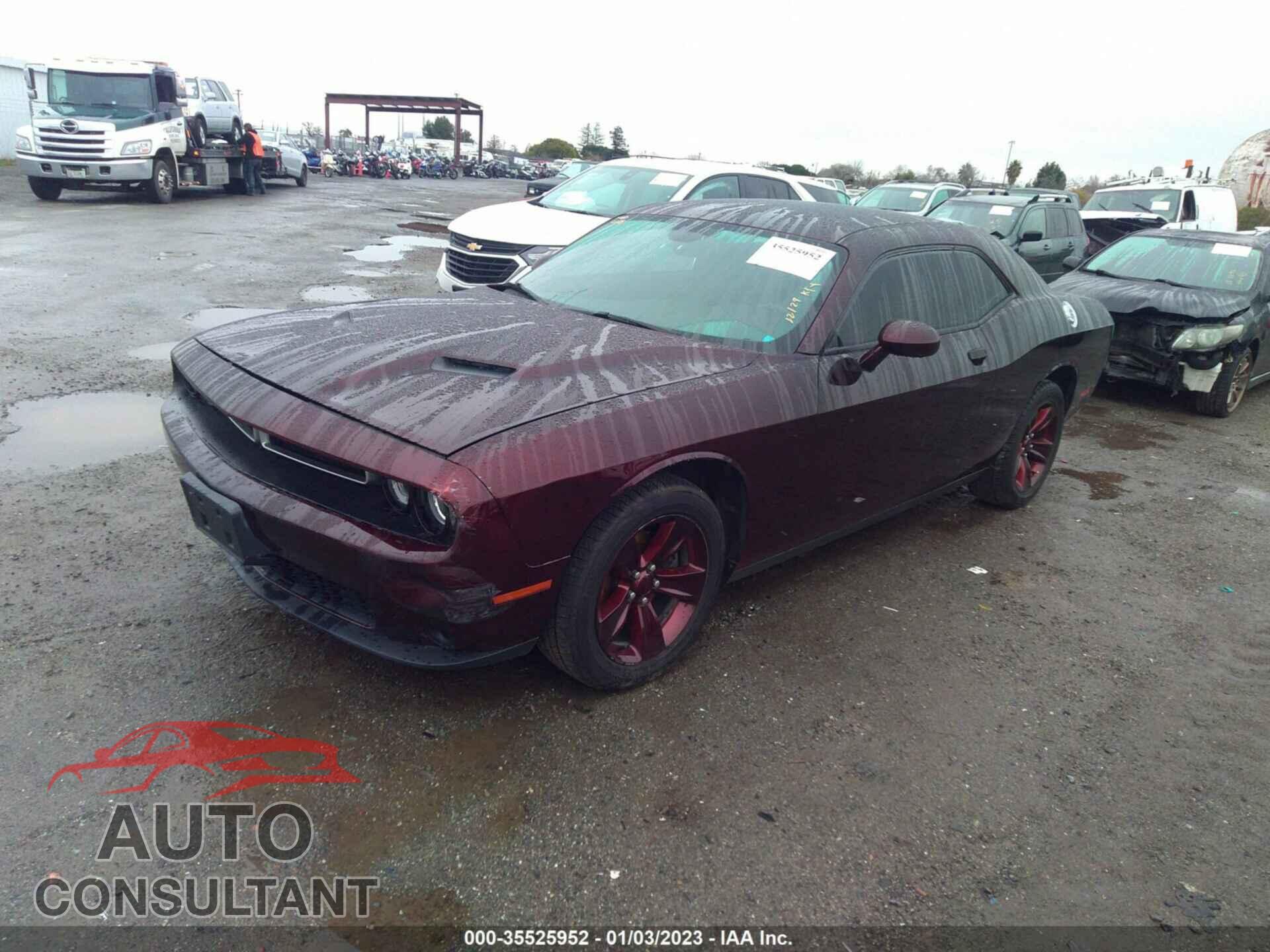 DODGE CHALLENGER 2016 - 2C3CDZAGXGH337934