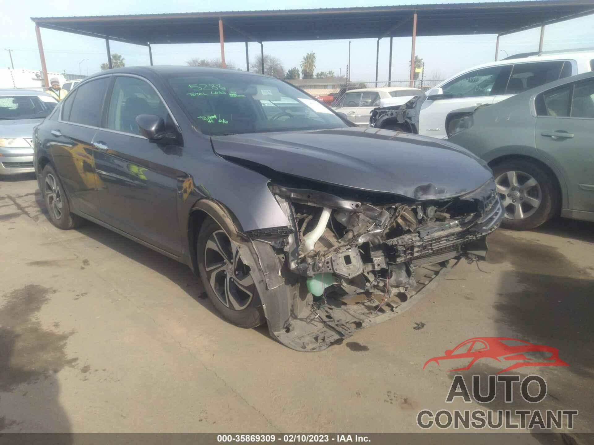 HONDA ACCORD SEDAN 2017 - 1HGCR2F34HA023580