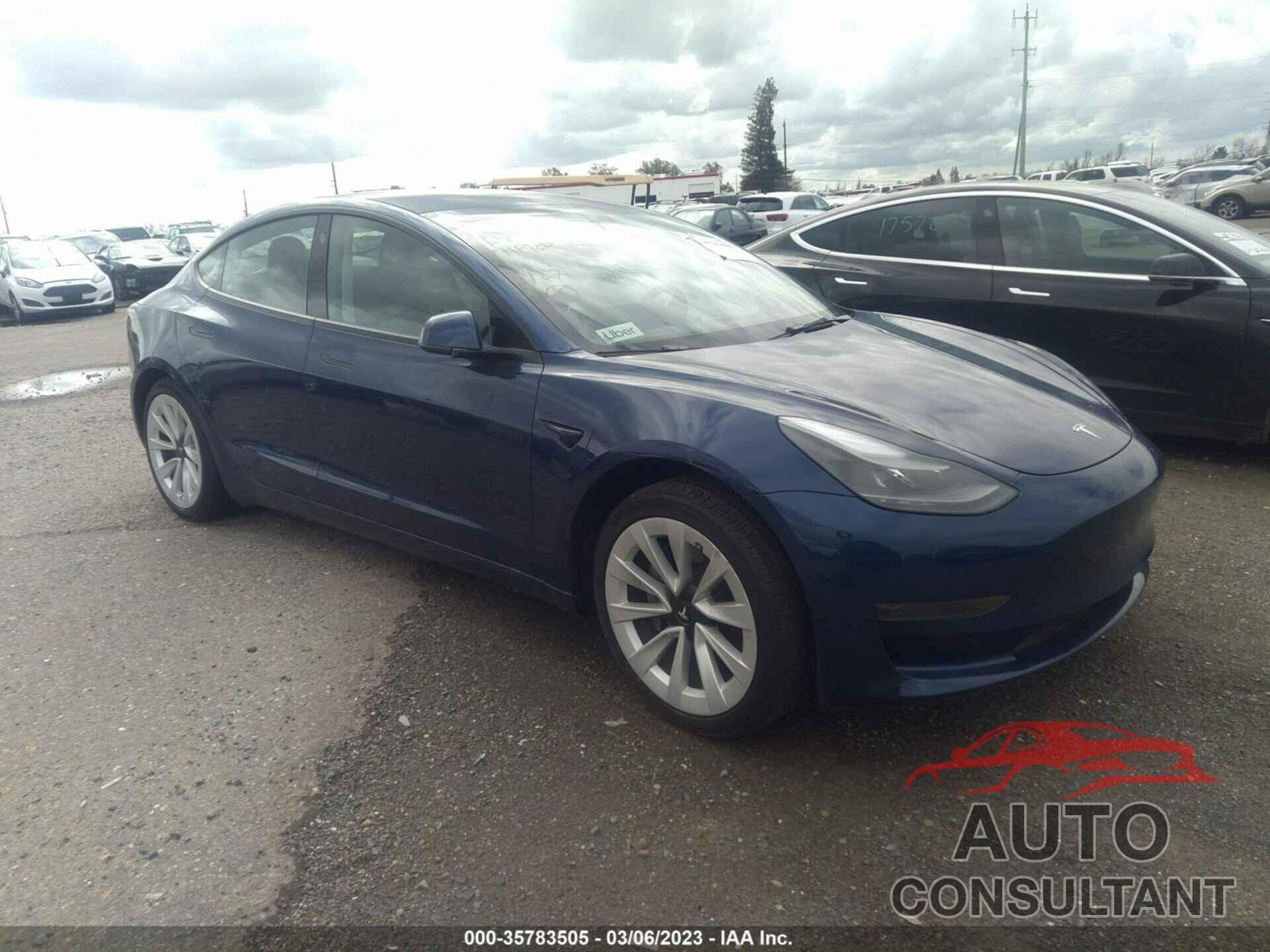 TESLA MODEL 3 2022 - 5YJ3E1EA9NF202673