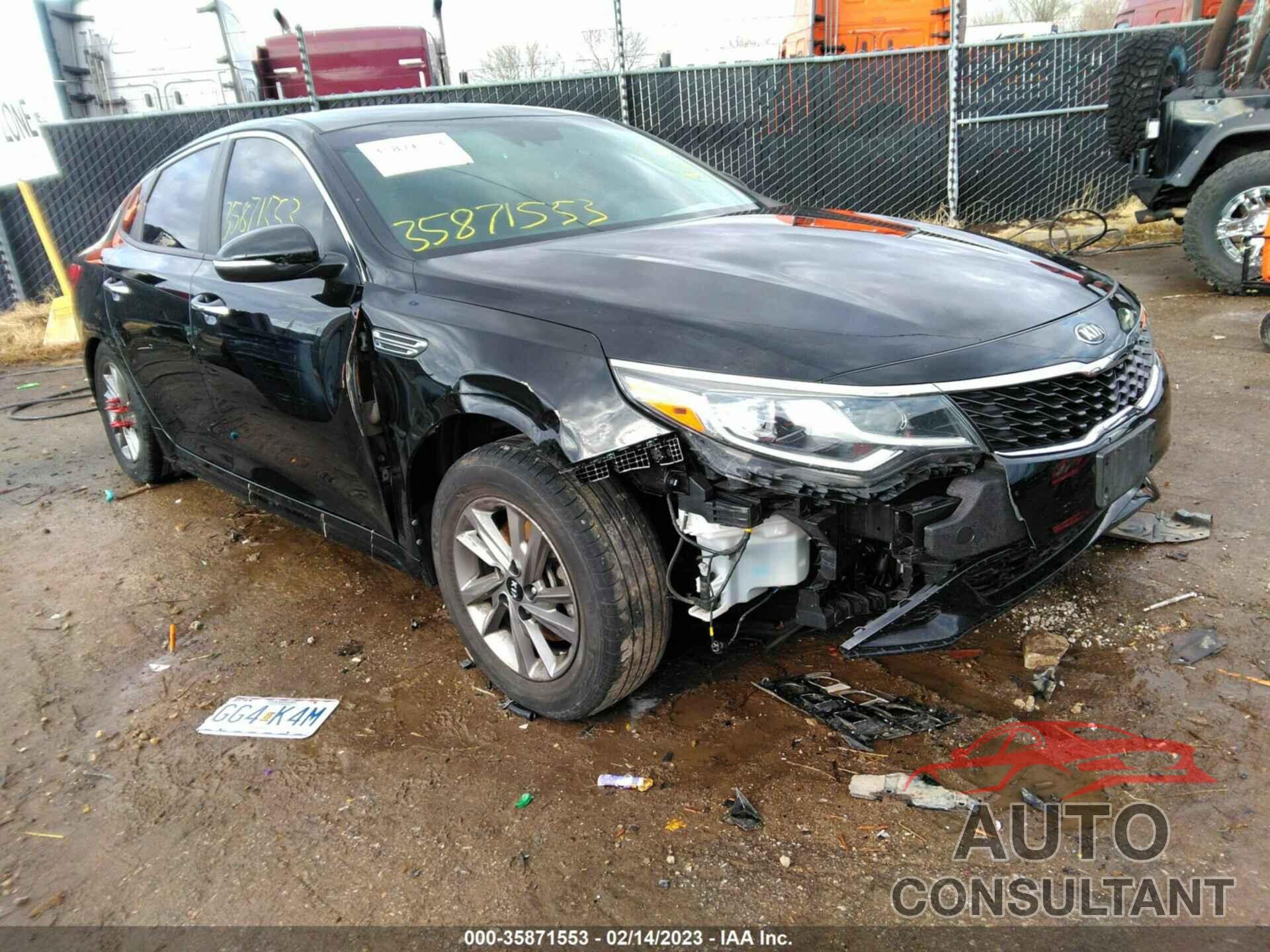 KIA OPTIMA 2020 - 5XXGT4L31LG414703