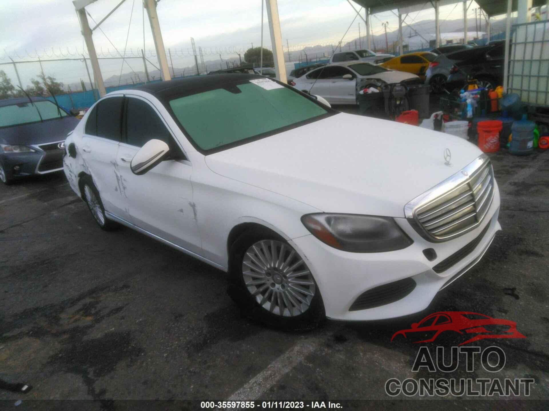 MERCEDES-BENZ C-CLASS 2016 - 55SWF4JBXGU171221