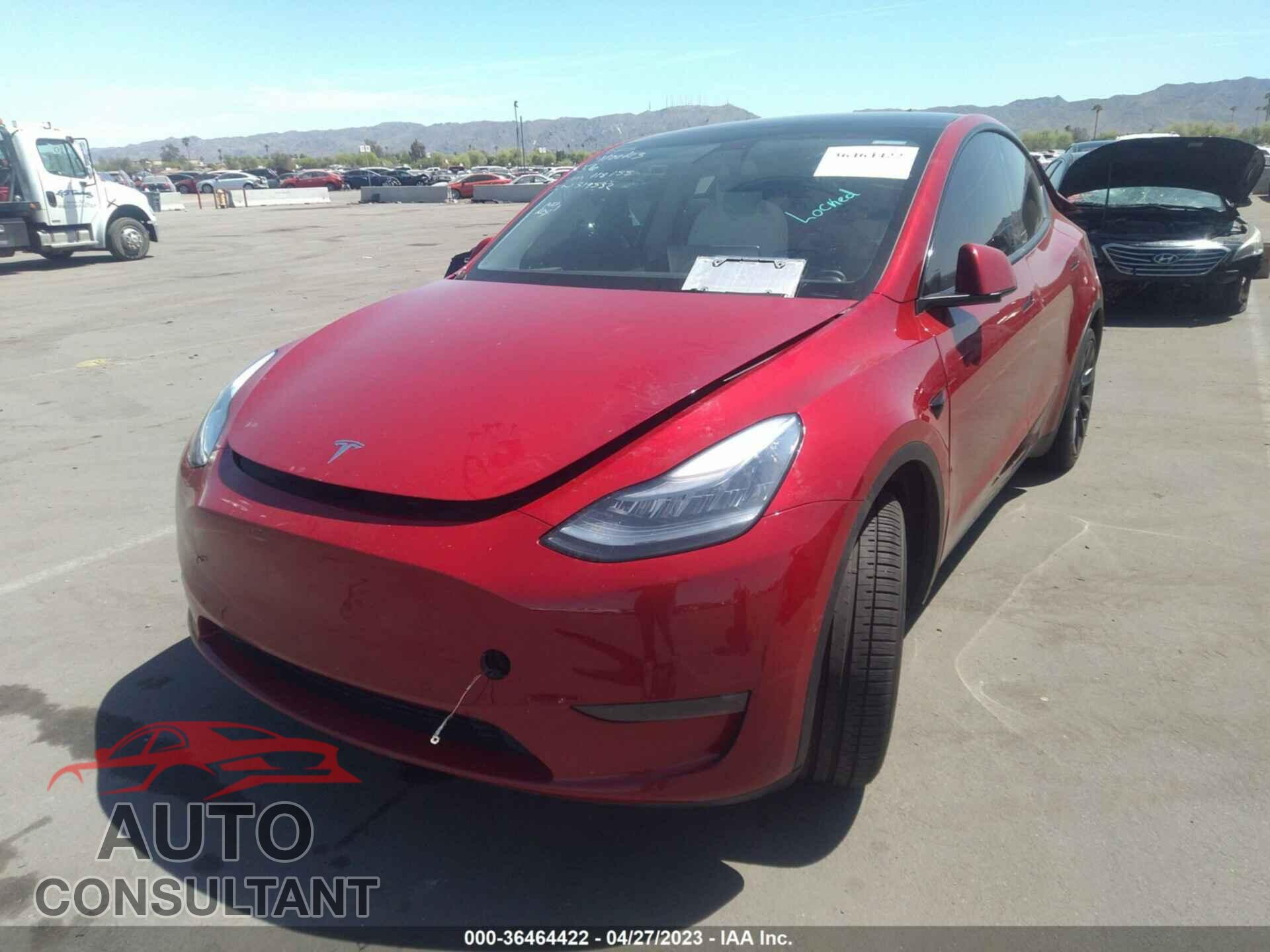 TESLA MODEL Y 2021 - 5YJYGDED2MF118155