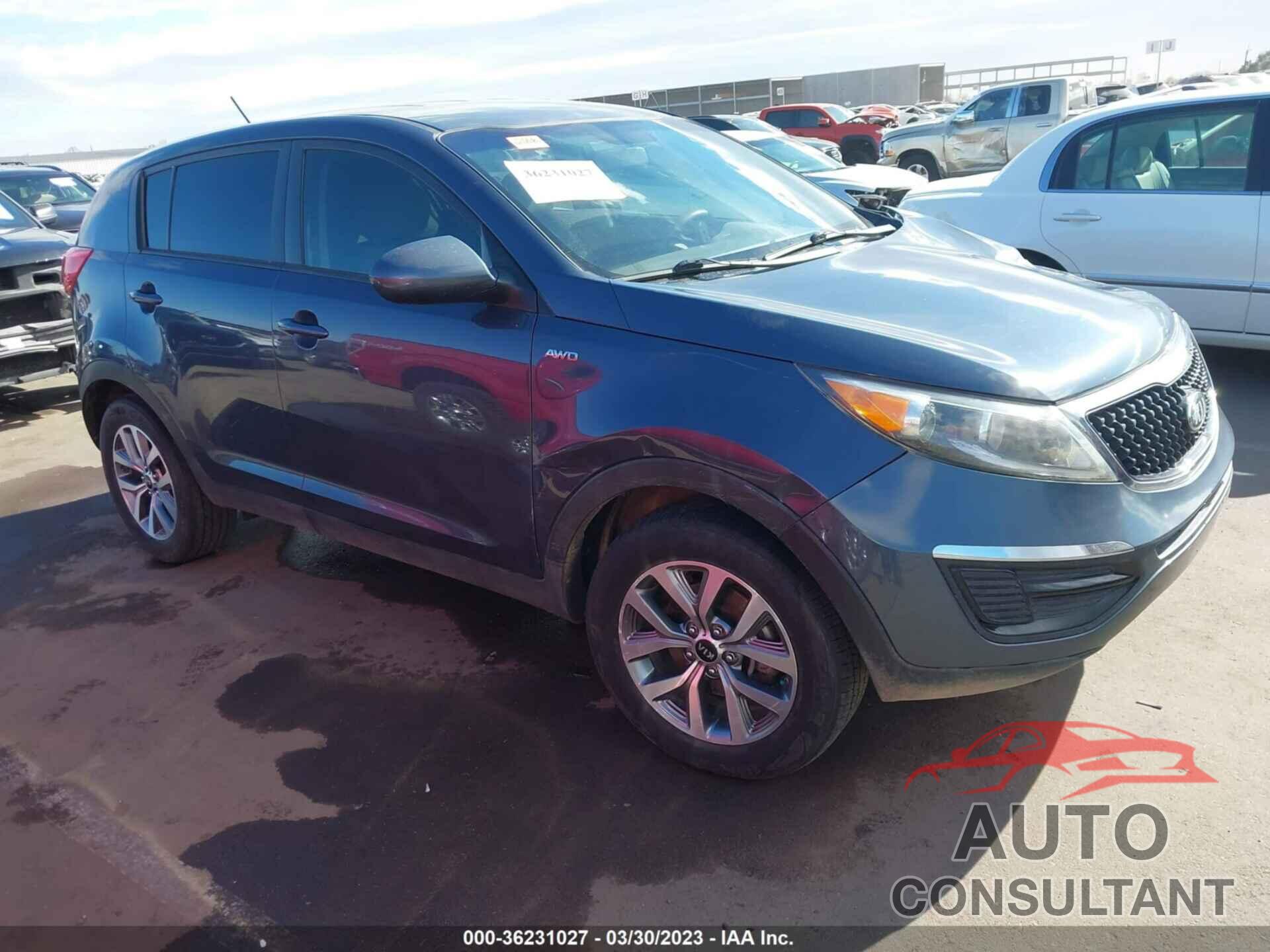 KIA SPORTAGE 2015 - KNDPBCAC3F7675019