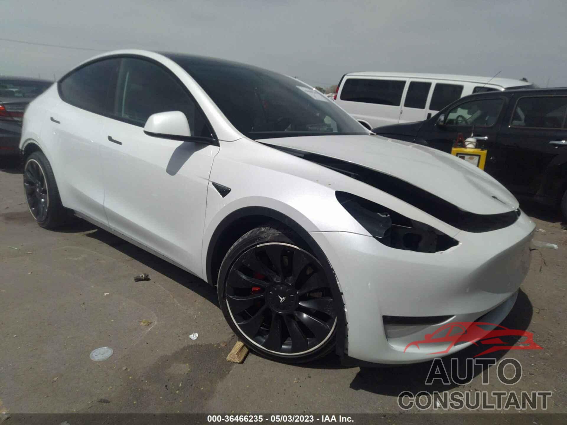 TESLA MODEL Y 2022 - 7SAYGDEF8NF538847