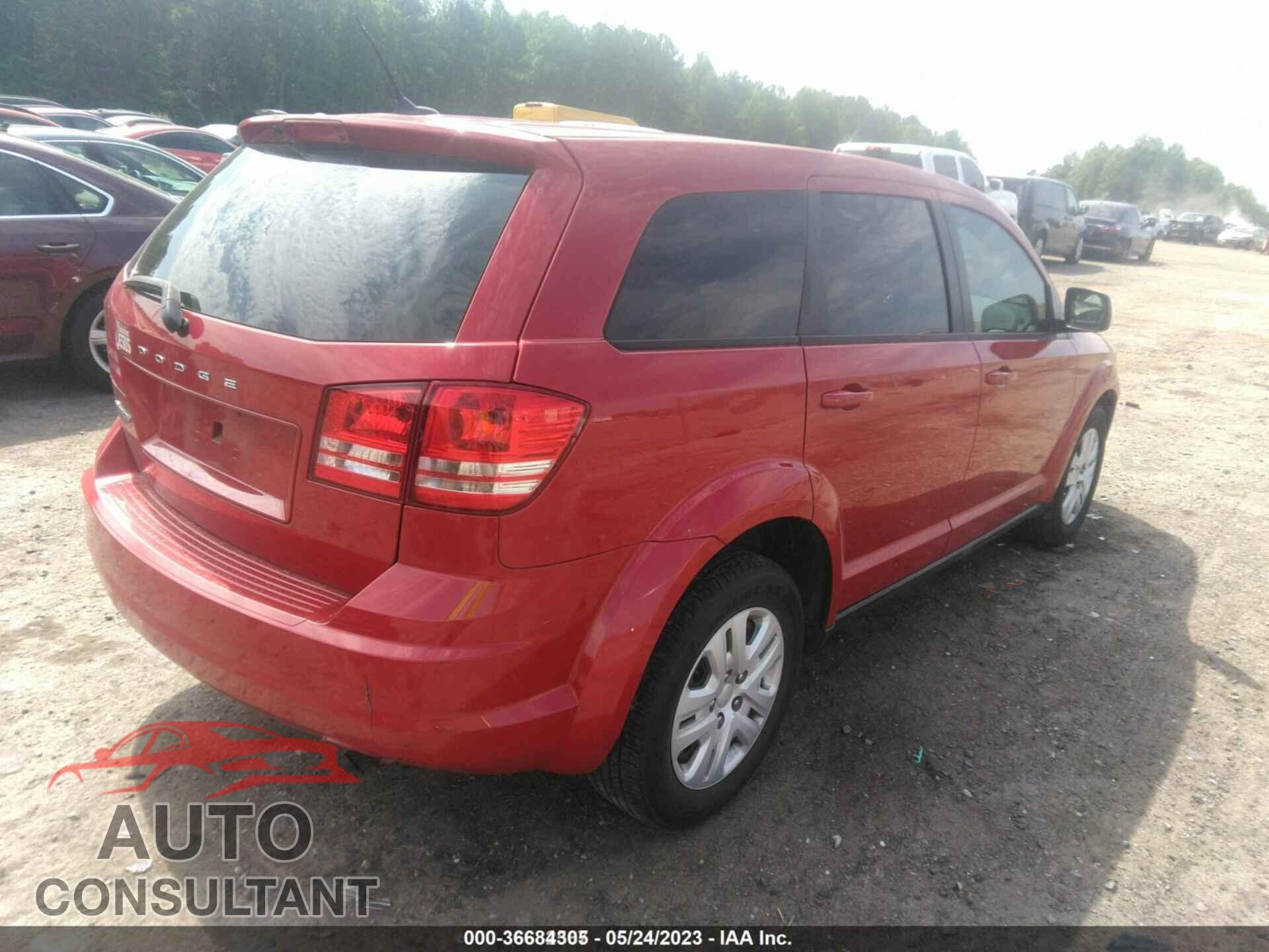 DODGE JOURNEY 2015 - 3C4PDCAB8FT531866