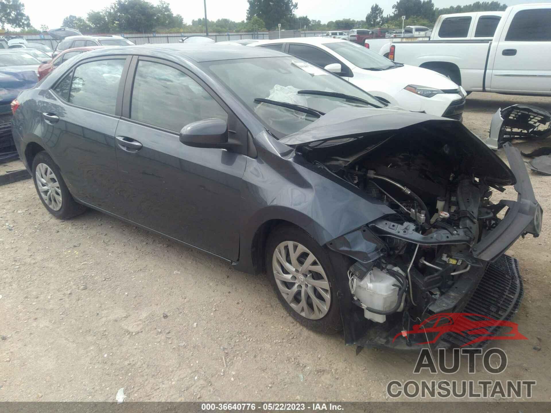 TOYOTA COROLLA 2019 - 2T1BURHE5KC202519
