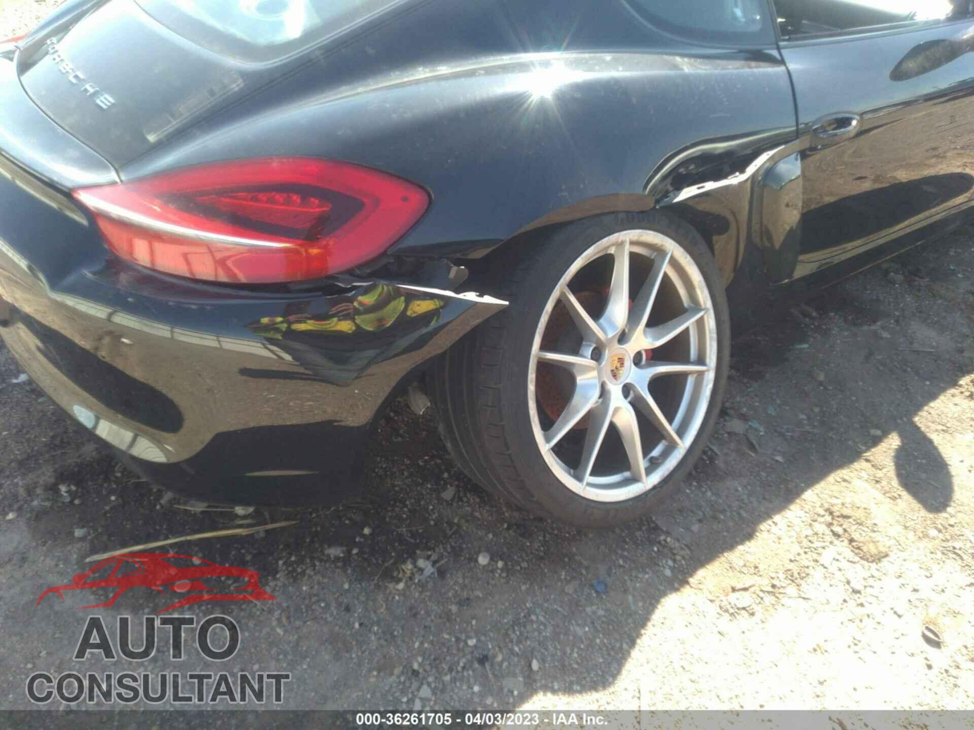 PORSCHE CAYMAN 2015 - WP0AB2A82FK184496