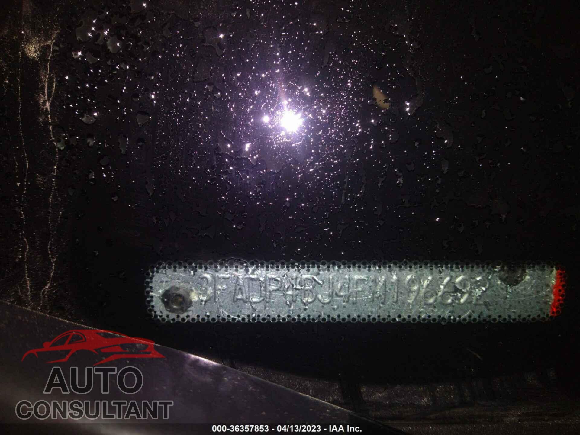 FORD FIESTA 2015 - 3FADP4BJ4FM196692