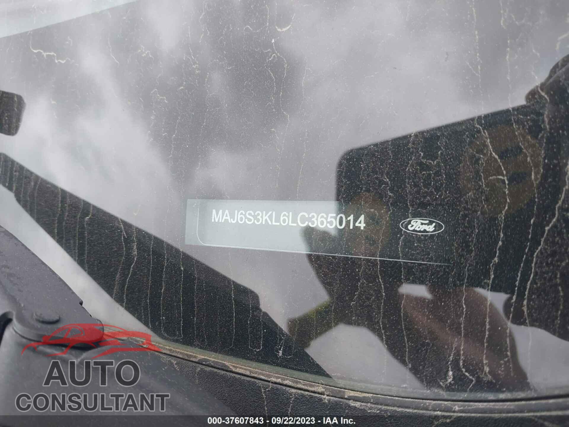 FORD ECOSPORT 2020 - MAJ6S3KL6LC365014