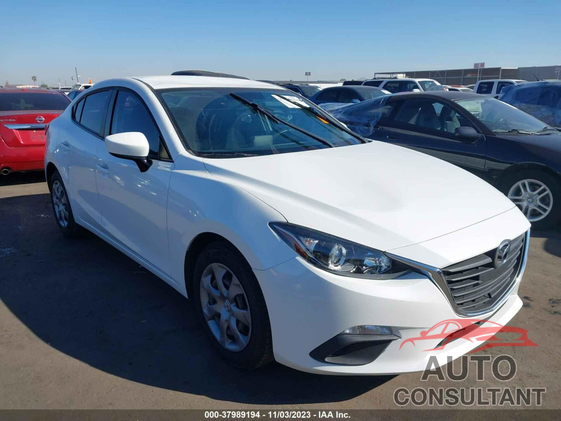 MAZDA MAZDA3 2016 - JM1BM1T72G1279435