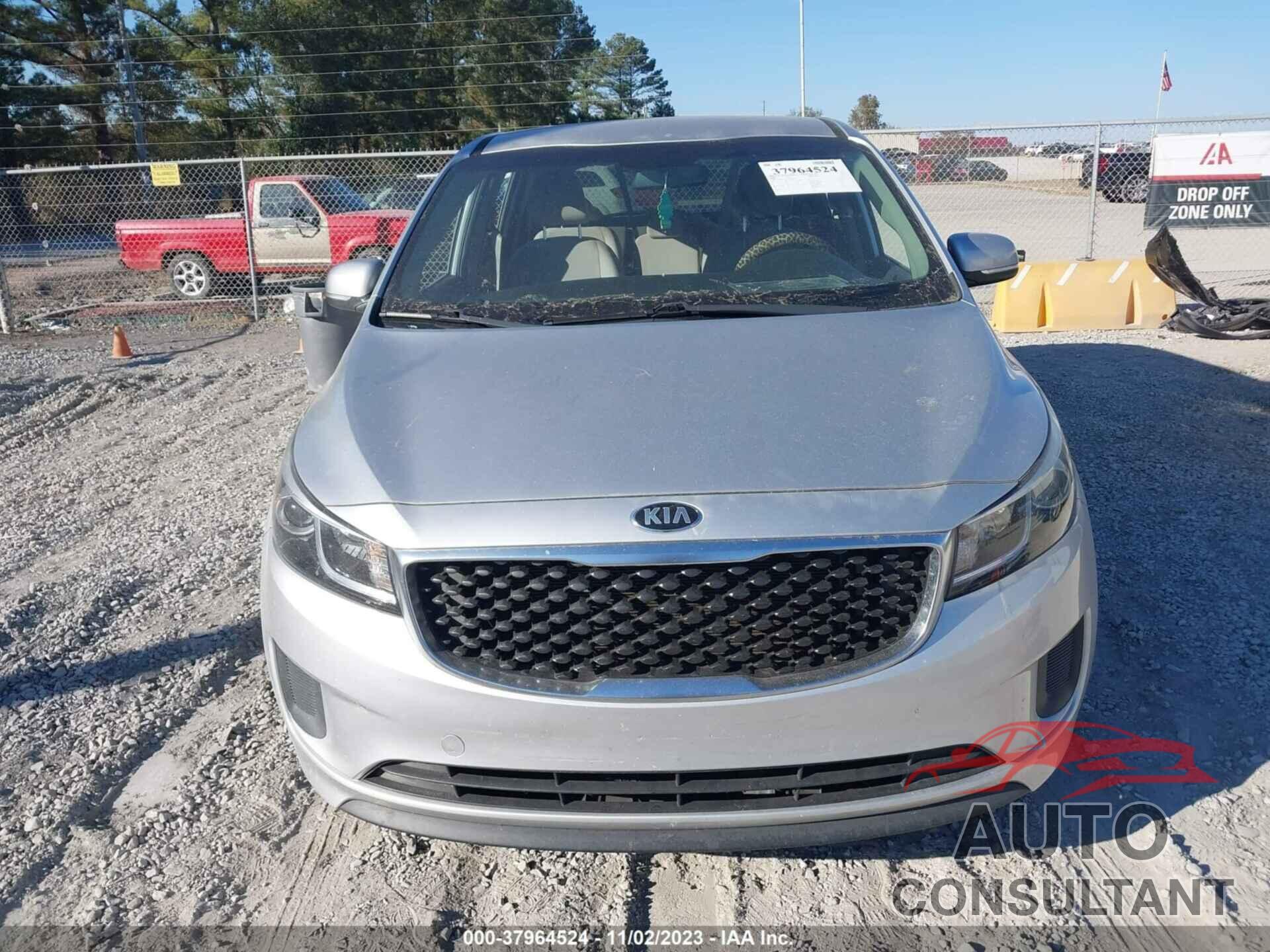 KIA SEDONA 2017 - KNDMB5C12H6224425