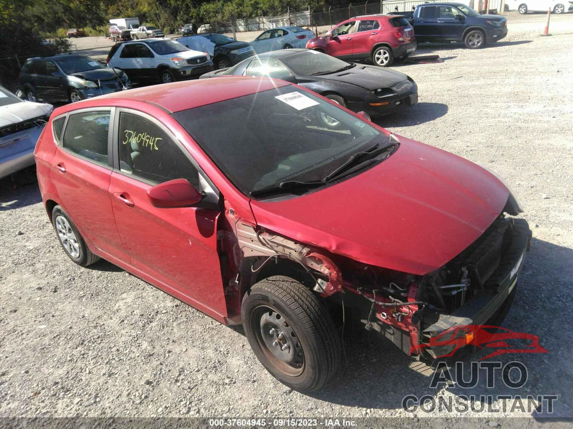 HYUNDAI ACCENT 2017 - KMHCT5AE9HU341893