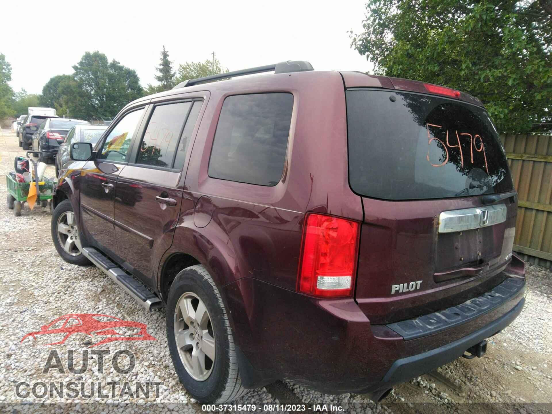 HONDA PILOT 2011 - 5FNYF4H66BB060208
