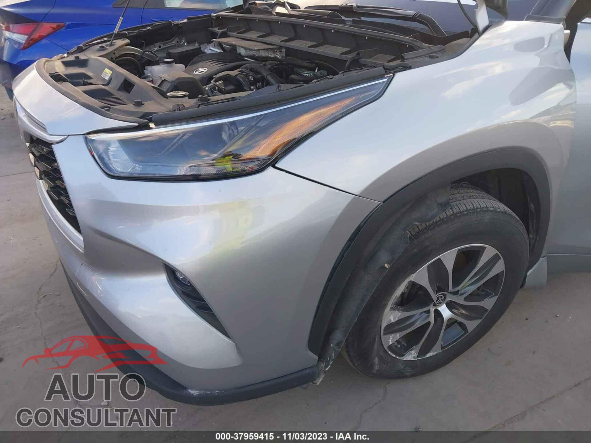 TOYOTA HIGHLANDER 2023 - 5TDKDRAH6PS014871