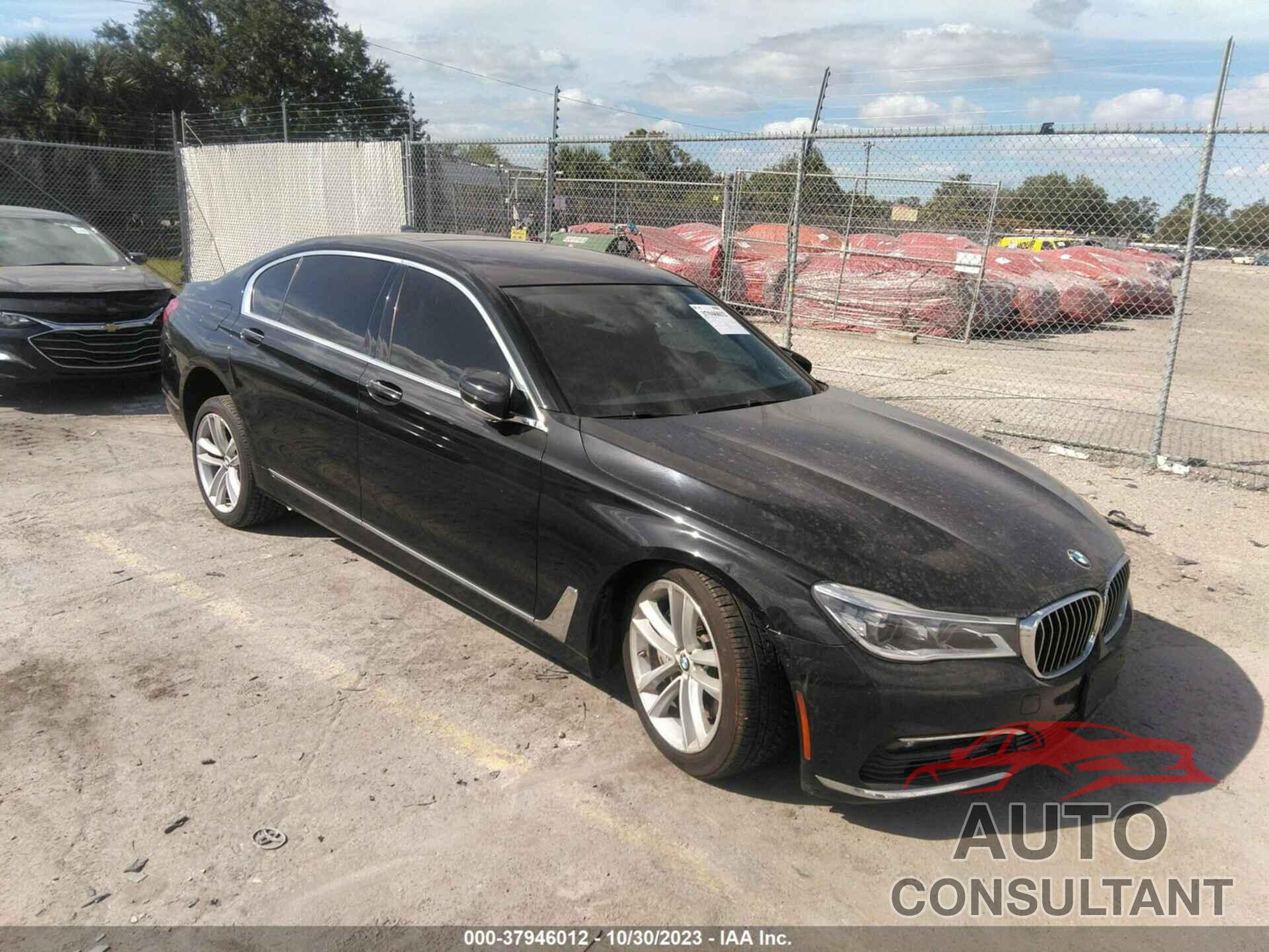 BMW 750I 2016 - WBA7F2C51GG420025