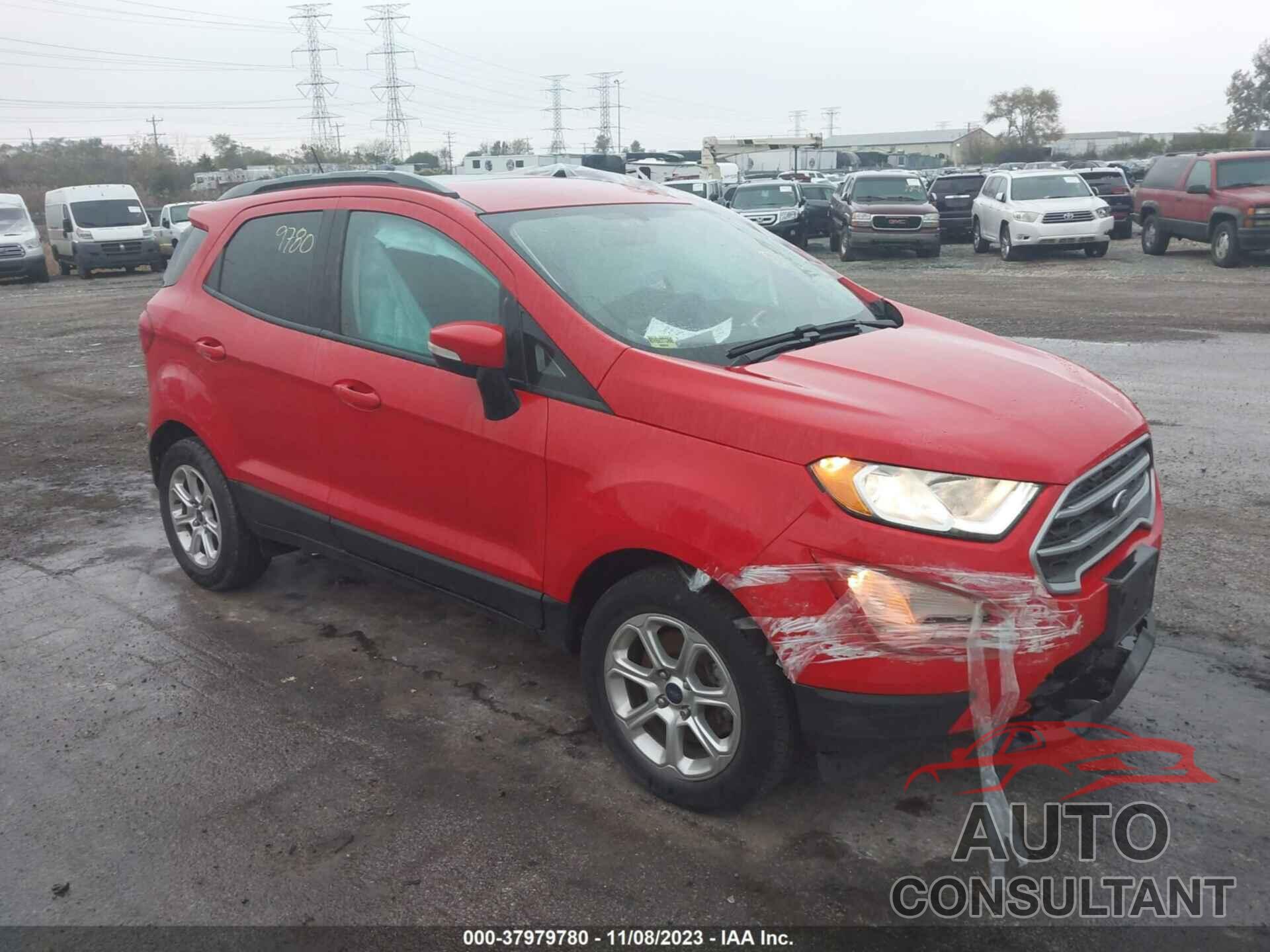 FORD ECOSPORT 2018 - MAJ3P1TE0JC235641