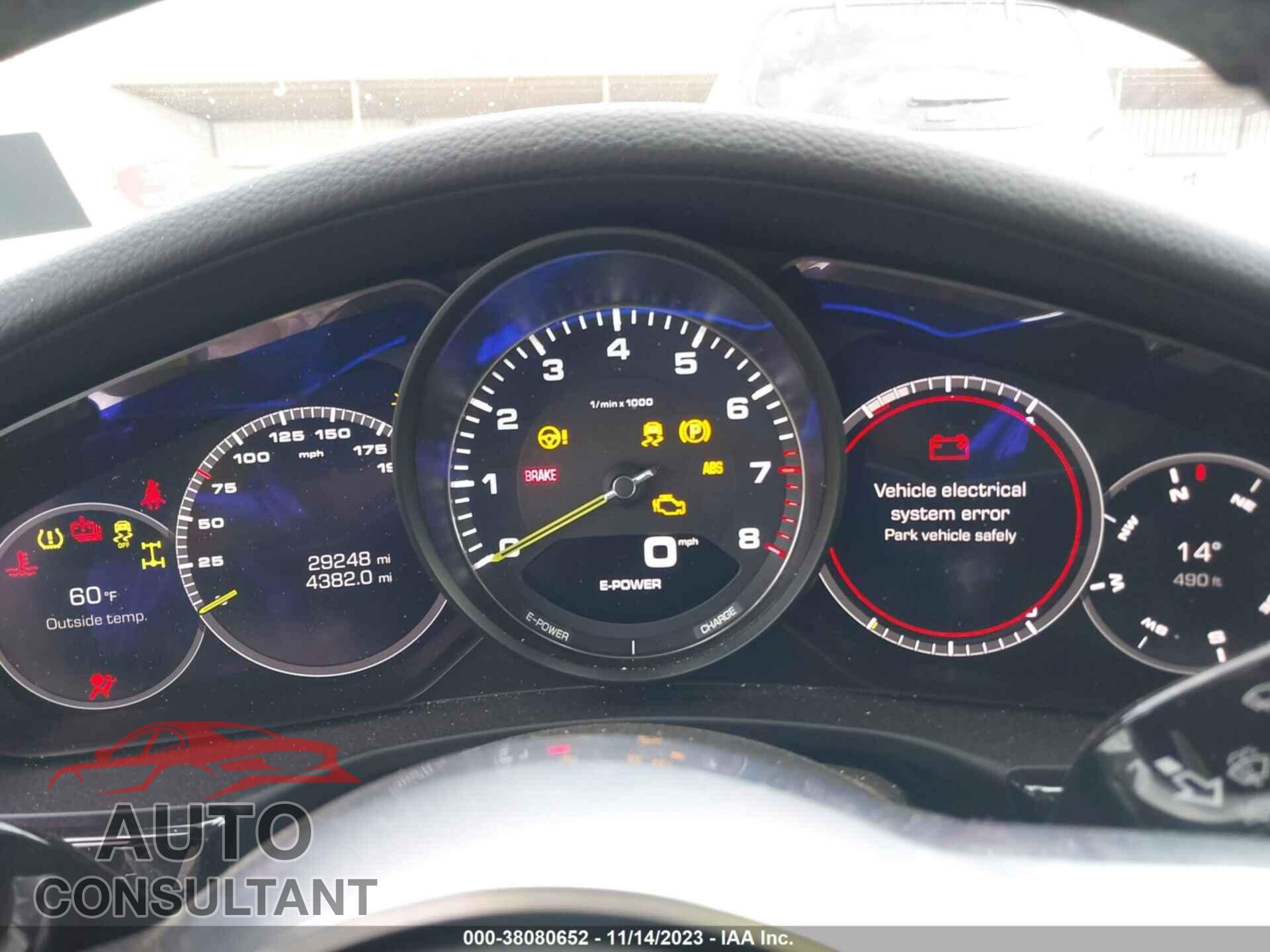 PORSCHE PANAMERA E-HYBRID 2020 - WP0AE2A70LL130540