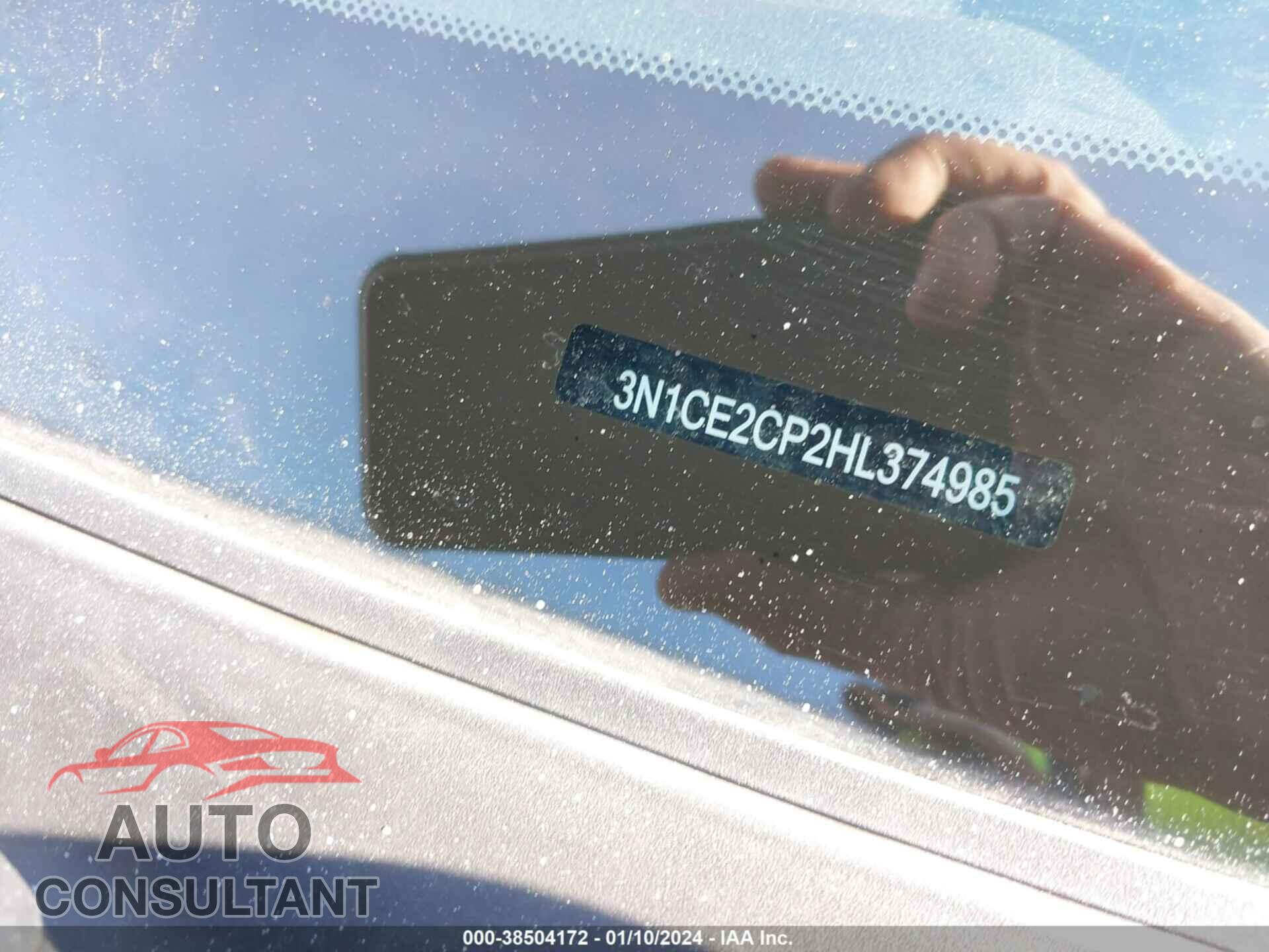 NISSAN VERSA NOTE 2017 - 3N1CE2CP2HL374985