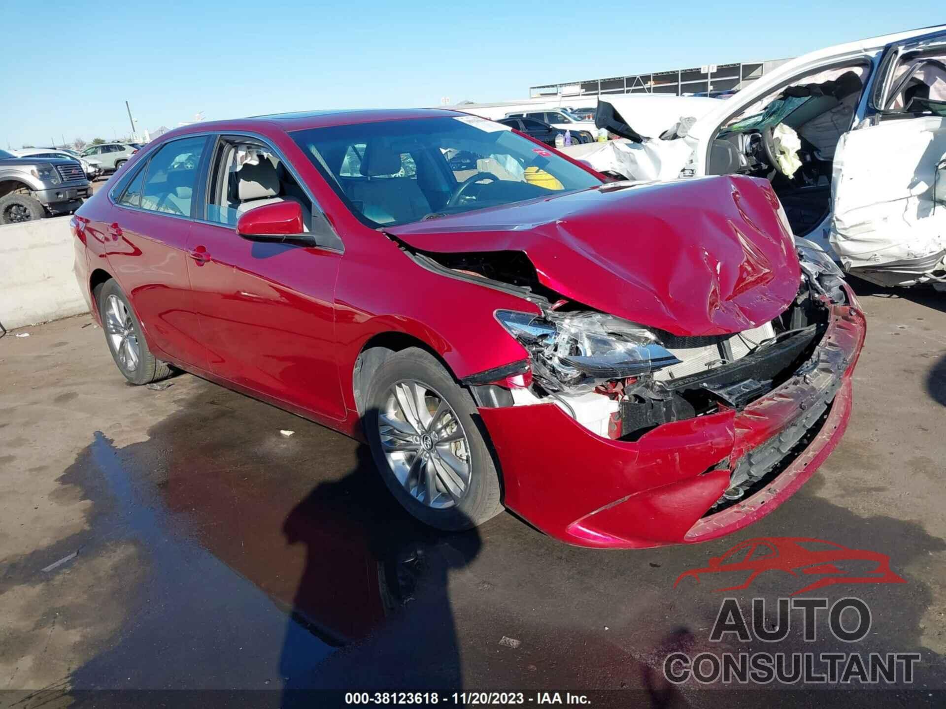 TOYOTA CAMRY 2017 - 4T1BF1FK3HU787709