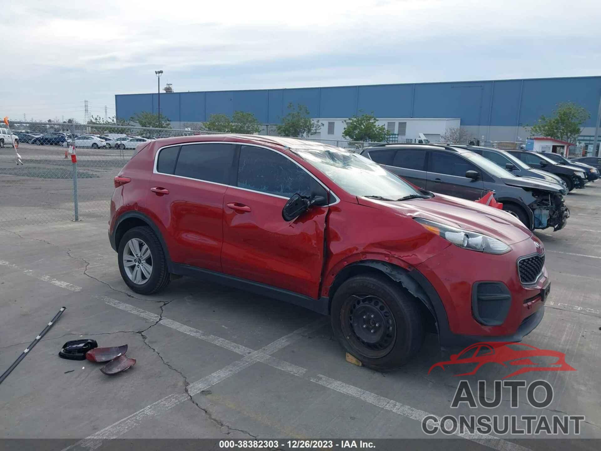 KIA SPORTAGE 2018 - KNDPM3ACXJ7329875