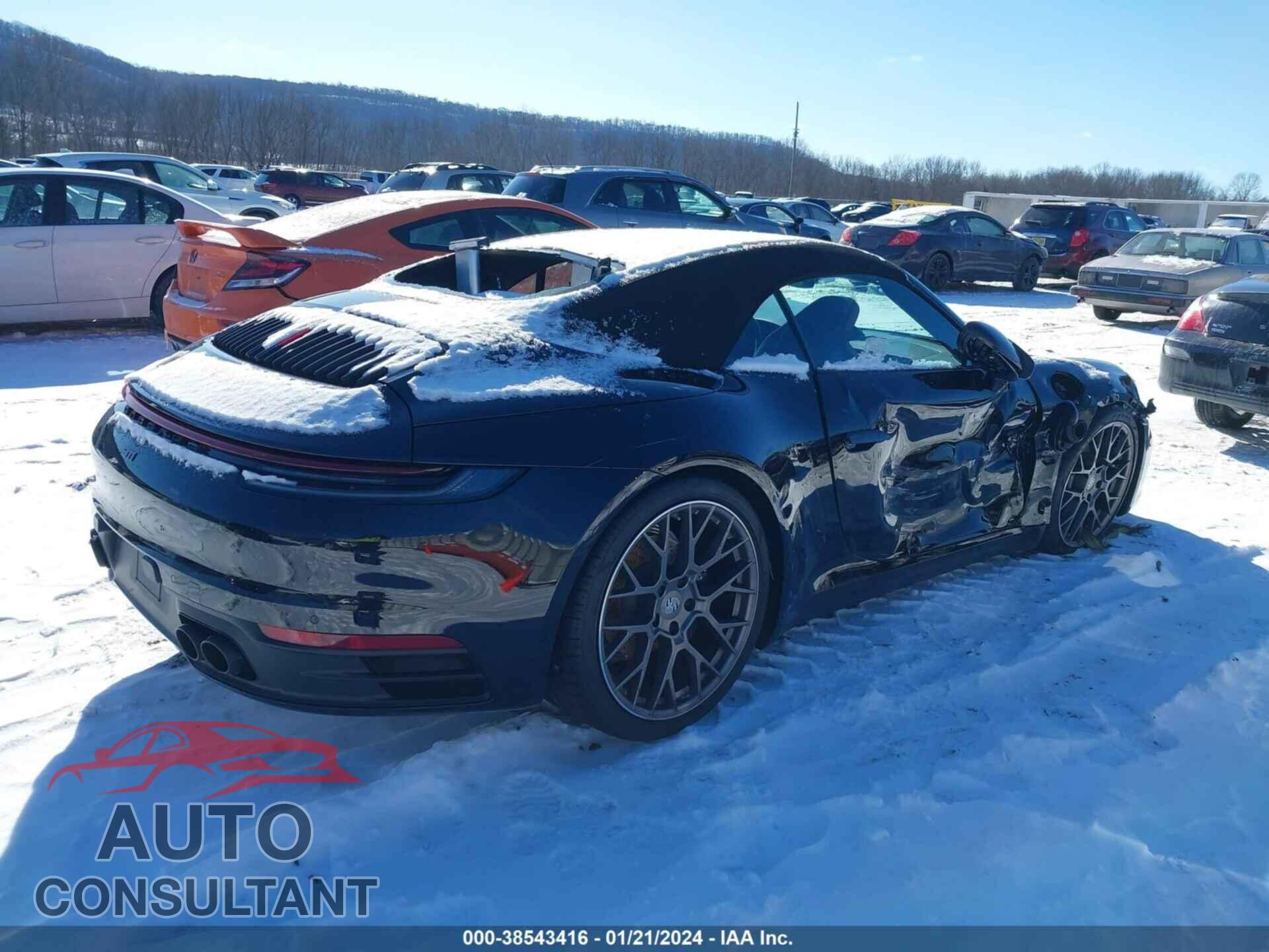 PORSCHE 911 2022 - WP0CA2A93NS236849