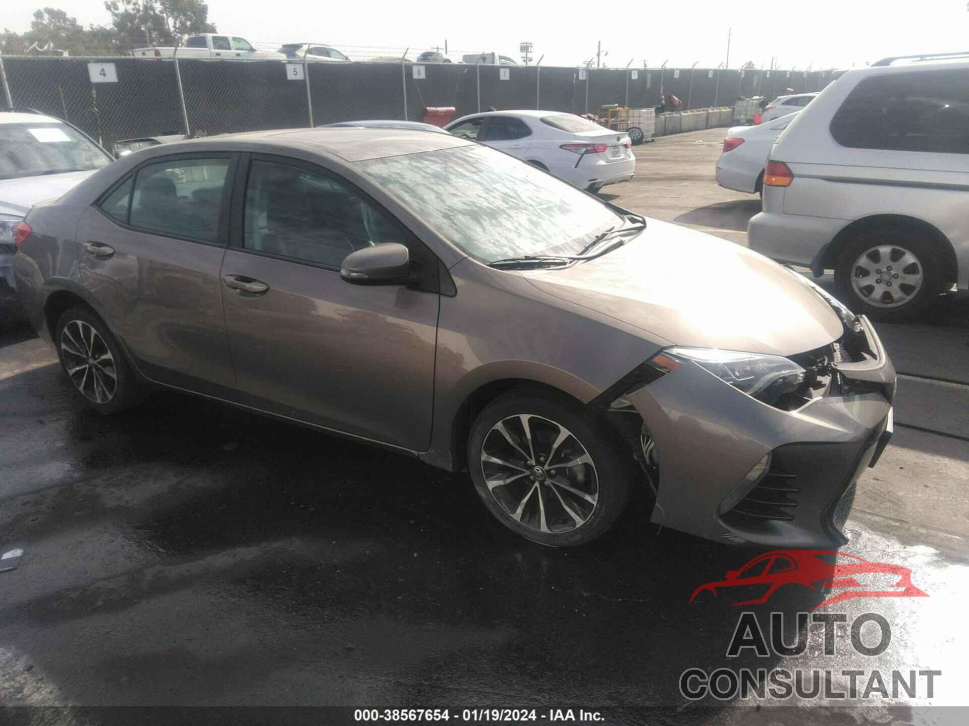 TOYOTA COROLLA 2017 - 5YFBURHE5HP594278