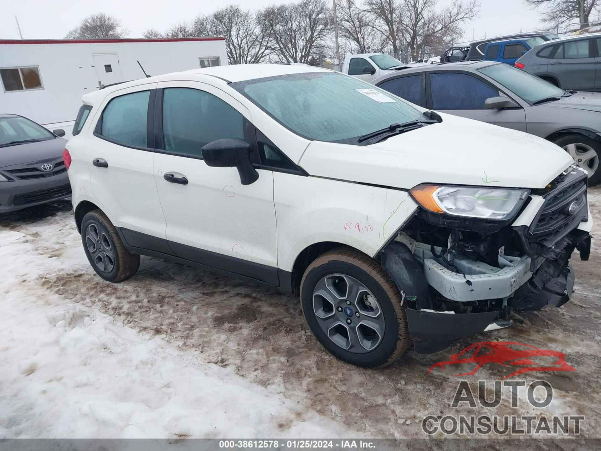 FORD ECOSPORT 2020 - MAJ3S2FE7LC378203