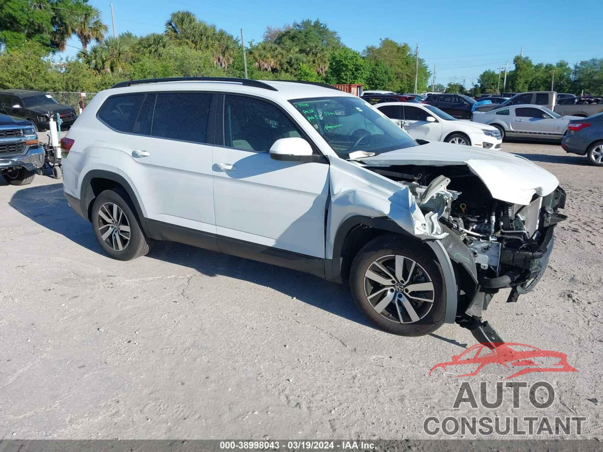 VOLKSWAGEN ATLAS 2021 - 1V2DP2CA2MC598219