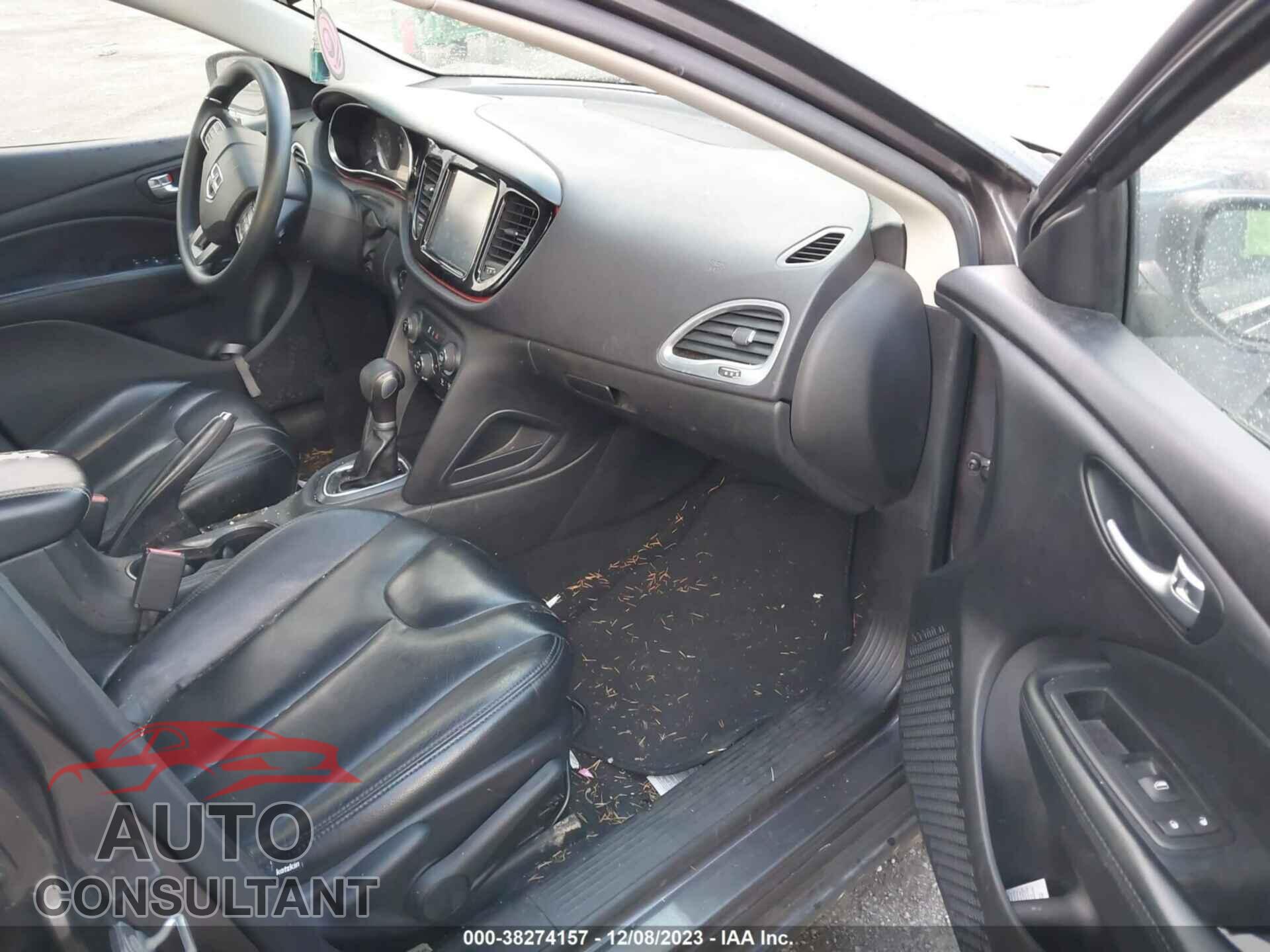 DODGE DART 2015 - 1C3CDFBB0FD237709