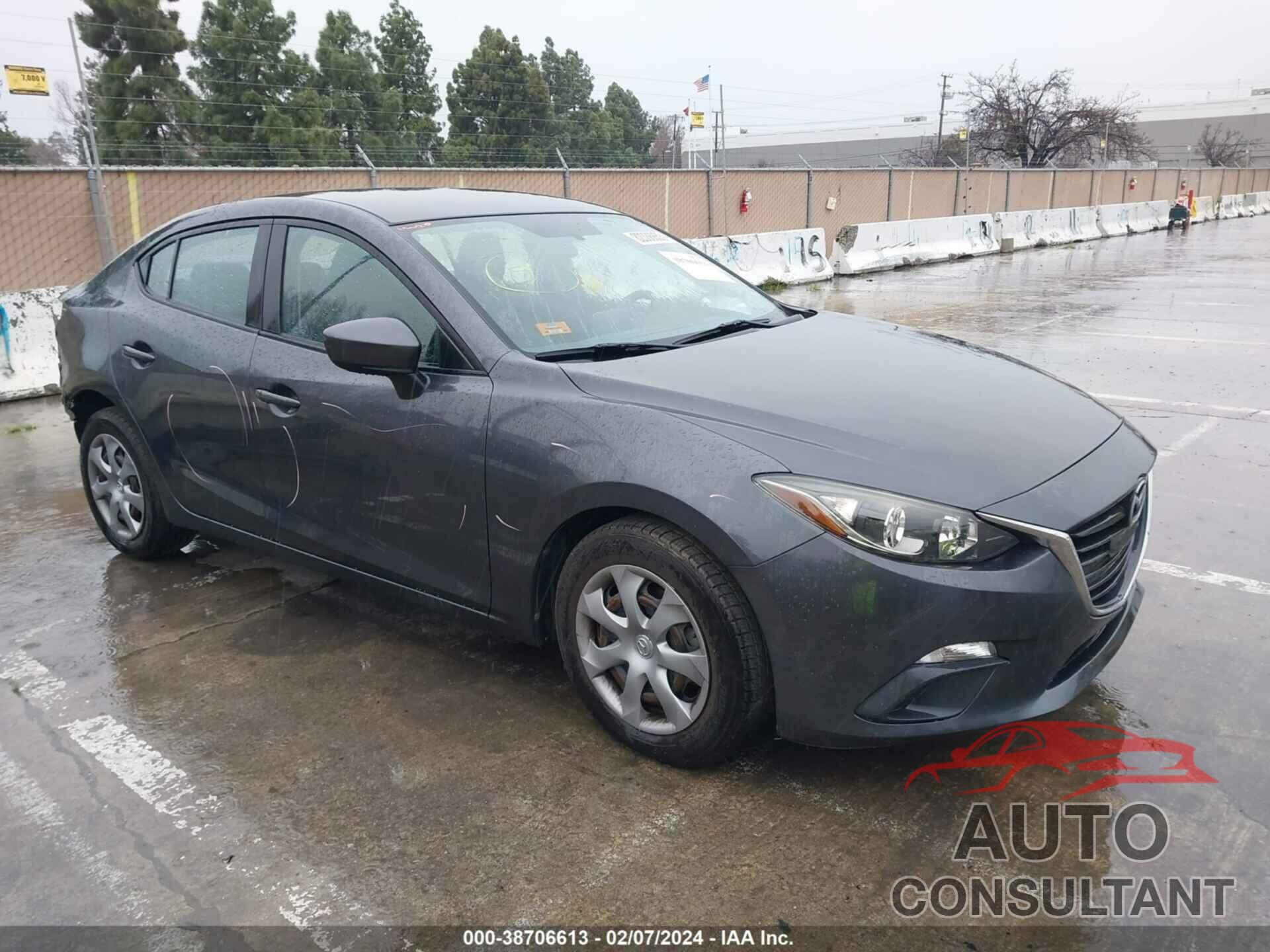 MAZDA MAZDA3 2016 - JM1BM1T74G1345340